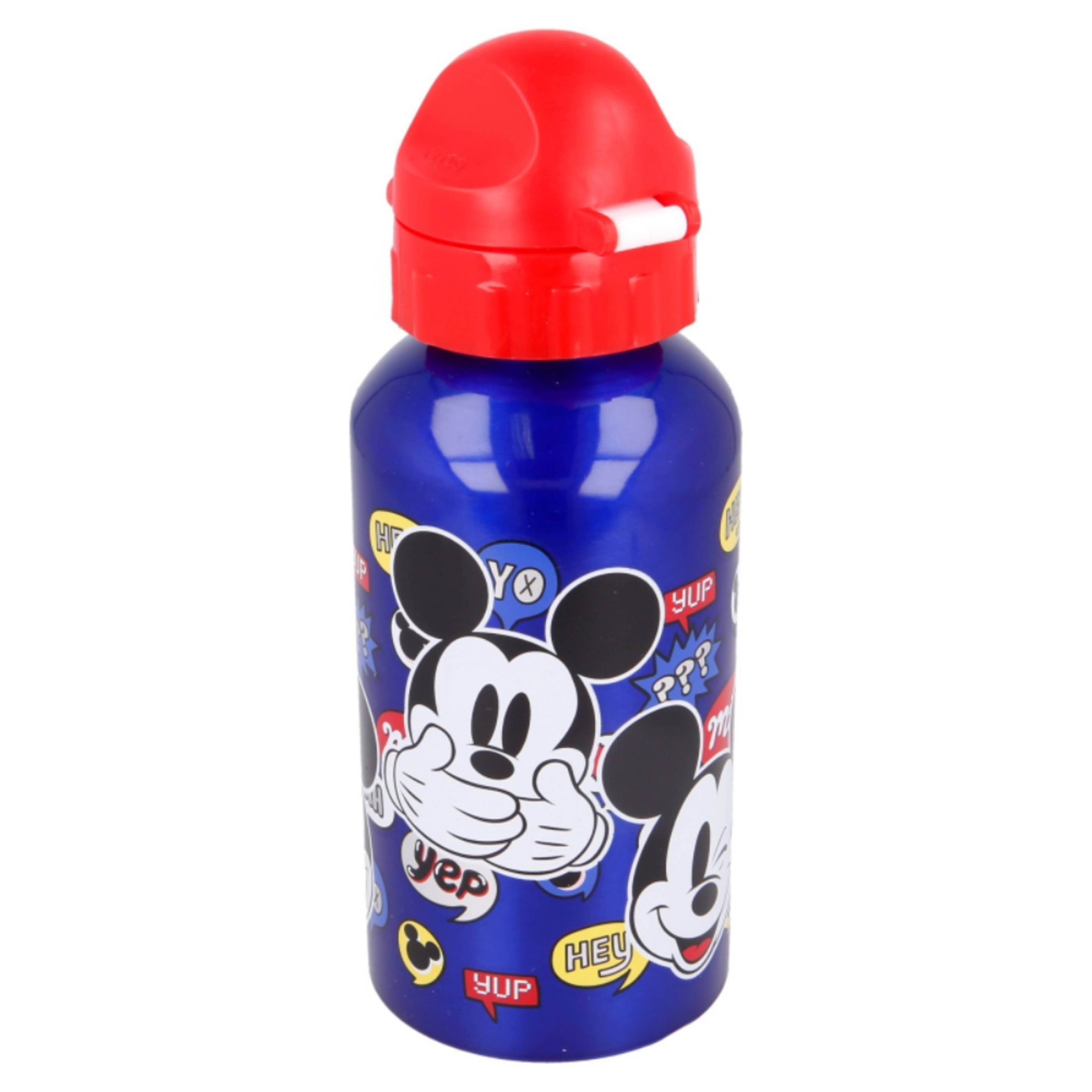 Garrafa De Alumínio Mickey Mouse 500 Ml