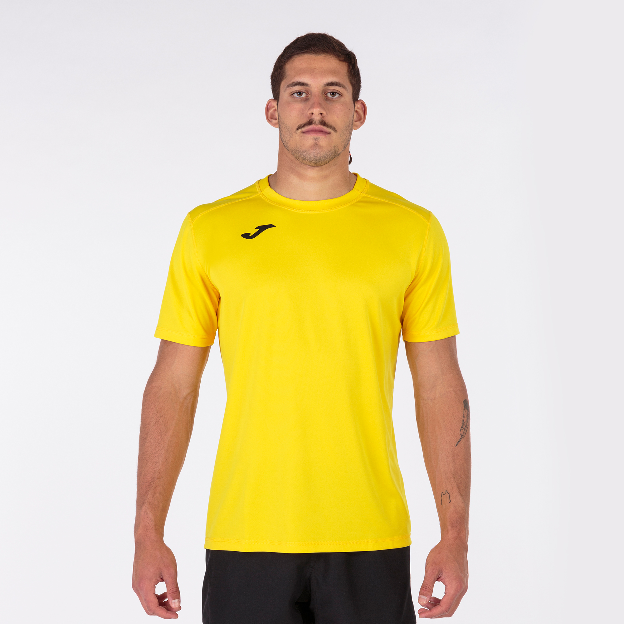 T-shirt Manga Curta Joma Strong Amarelo - T-shirt manga curta Homem | Sport Zone MKP