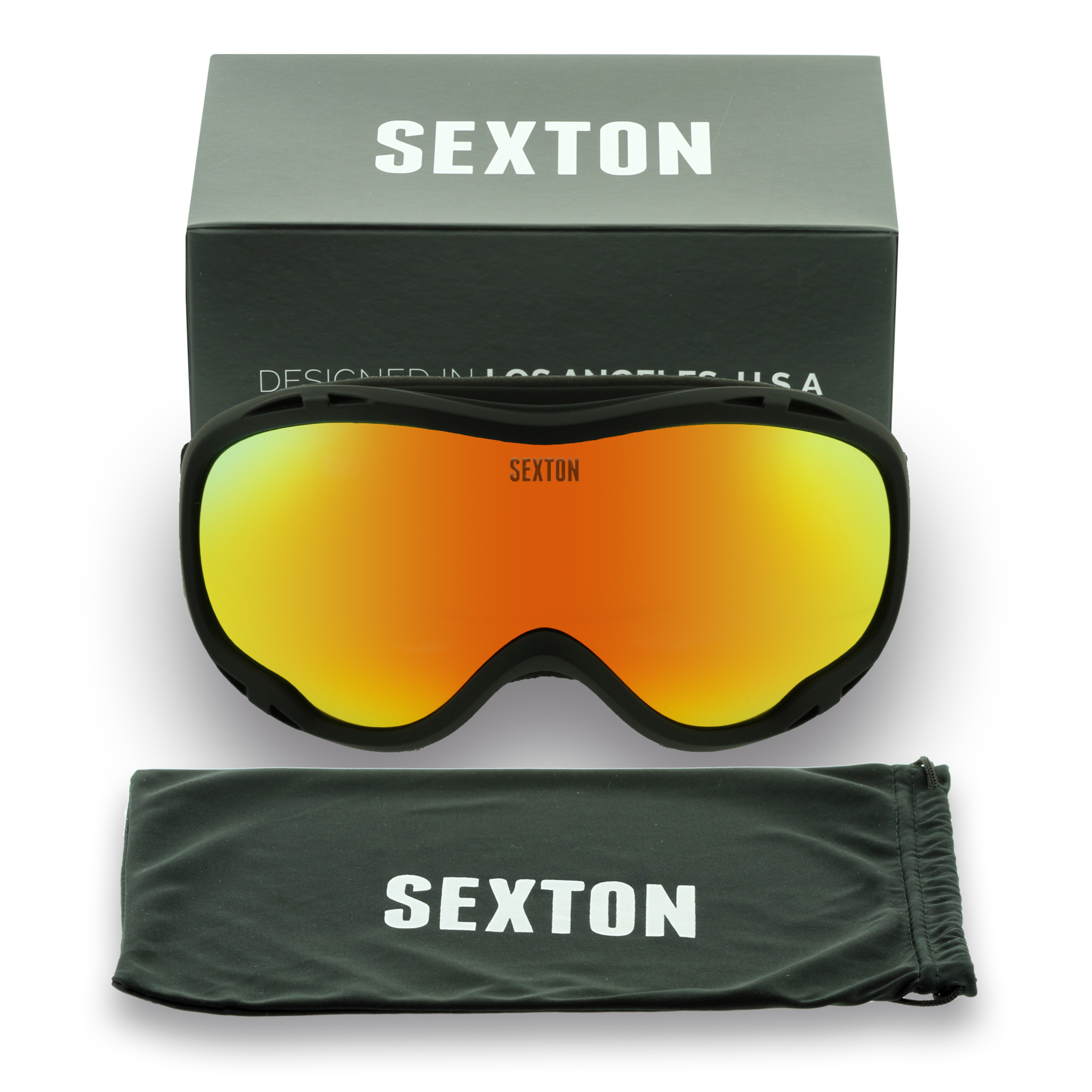 Gafas De Snow Sexton  Ski Mask - Amarillo - Gafas De Snow  MKP