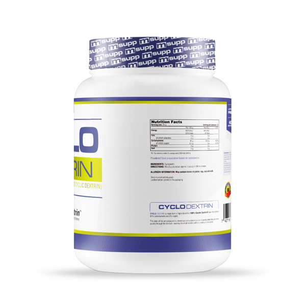 Ciclodextrina (cluster Dextrin) - 1kg De Mm Supplements Sabor Neutro  MKP