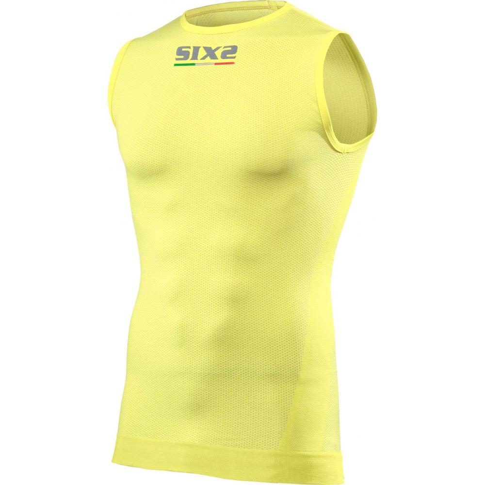 Camiseta Tecnica Carbon Underwear Sixs Smx - amarillo - 