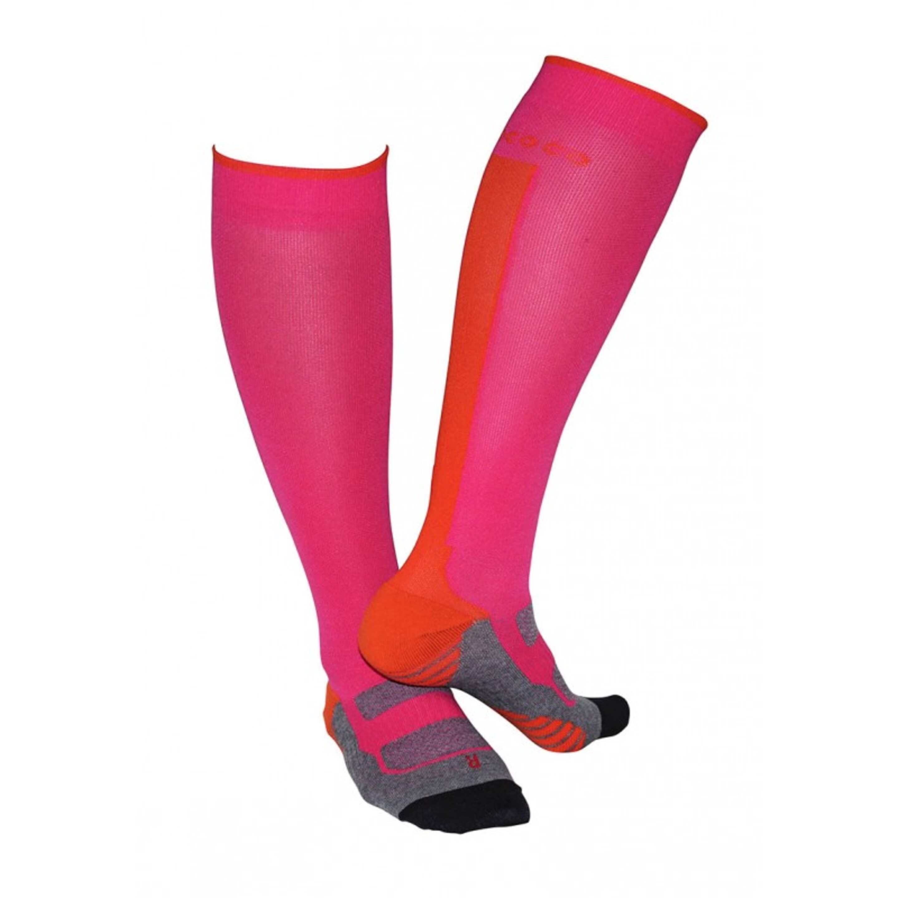 Calcetines Running Gococo Media Compression Sup - rosa - 
