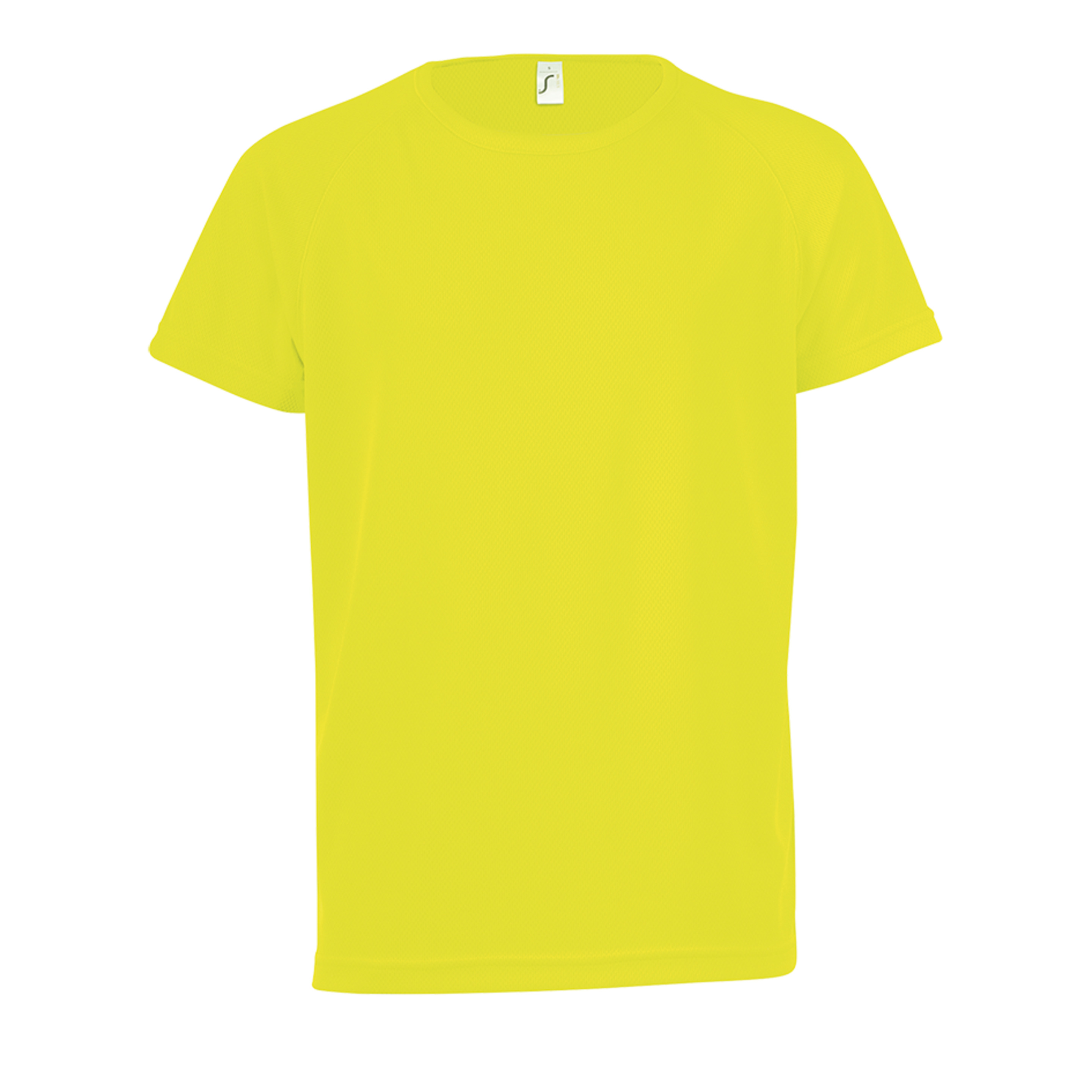 Camiseta Kids Sporty Kids Raglan Sleeves - amarillo-fluor - 