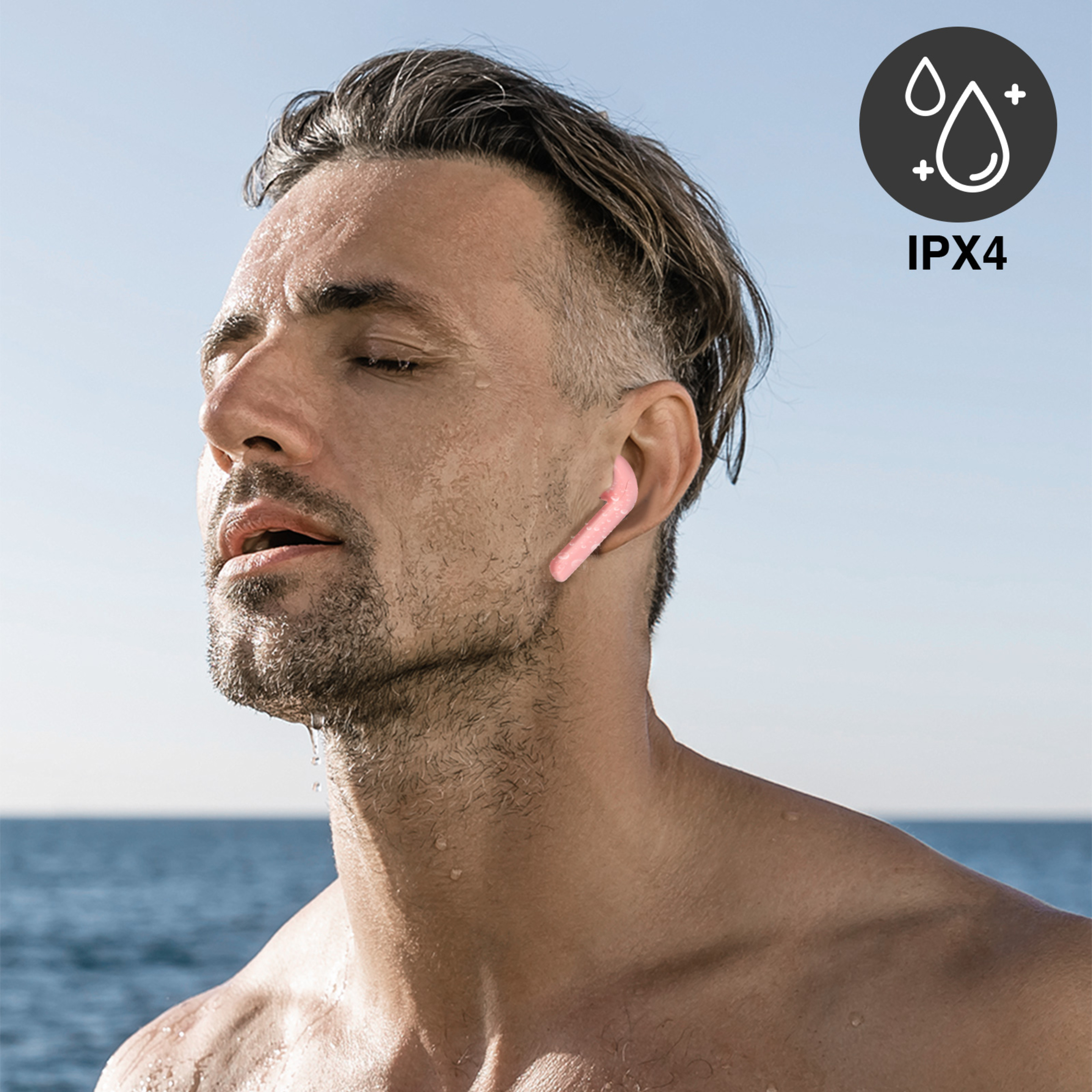 Auriculares Bluetooth Tws Flypods Swissten Estuche De Carga