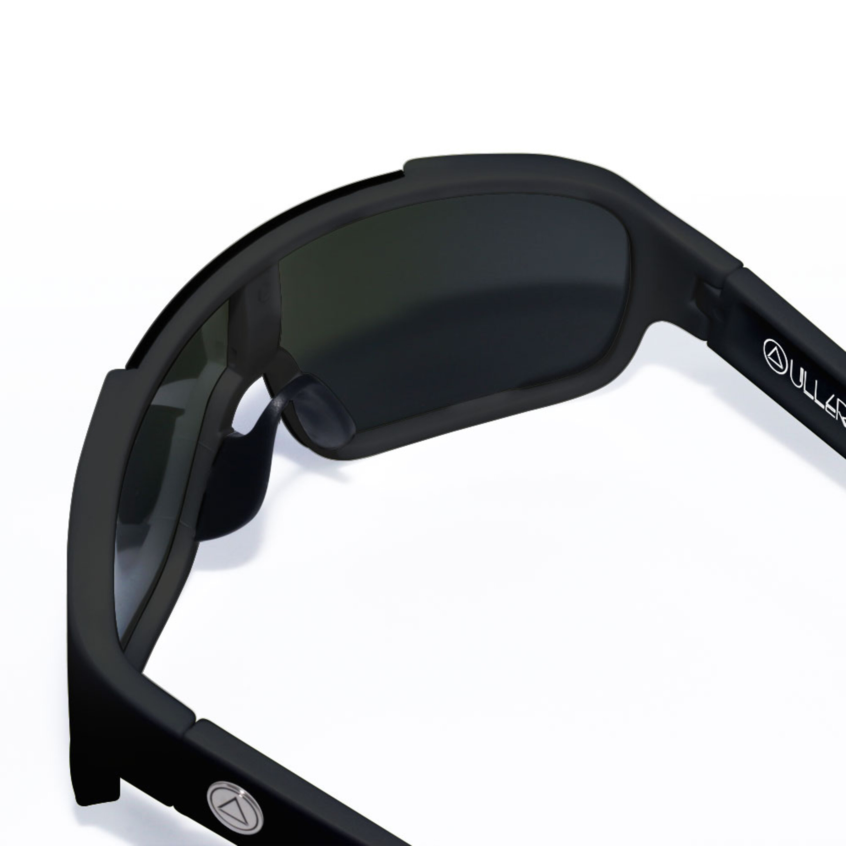 Gafas Running/cycling Uller De Color Negro / Espejo