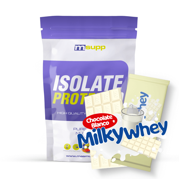 Isolate 90 Cfm - 500 G De Mm Supplements Sabor Chocolate Blanco Milky Whey