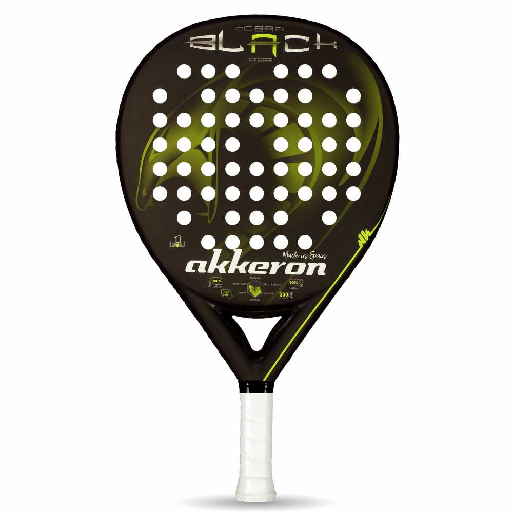 Pala De Padel Akkeron Cobra Black A22