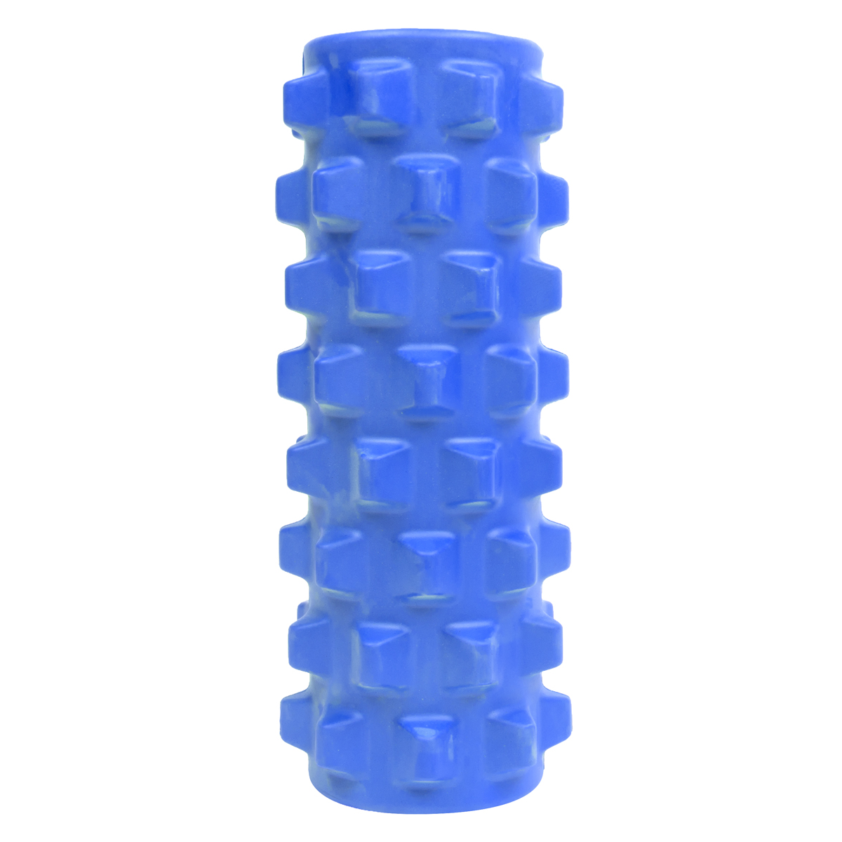 Rolo De Massagem "foam Roller" Com Espiga 33cm | Azul