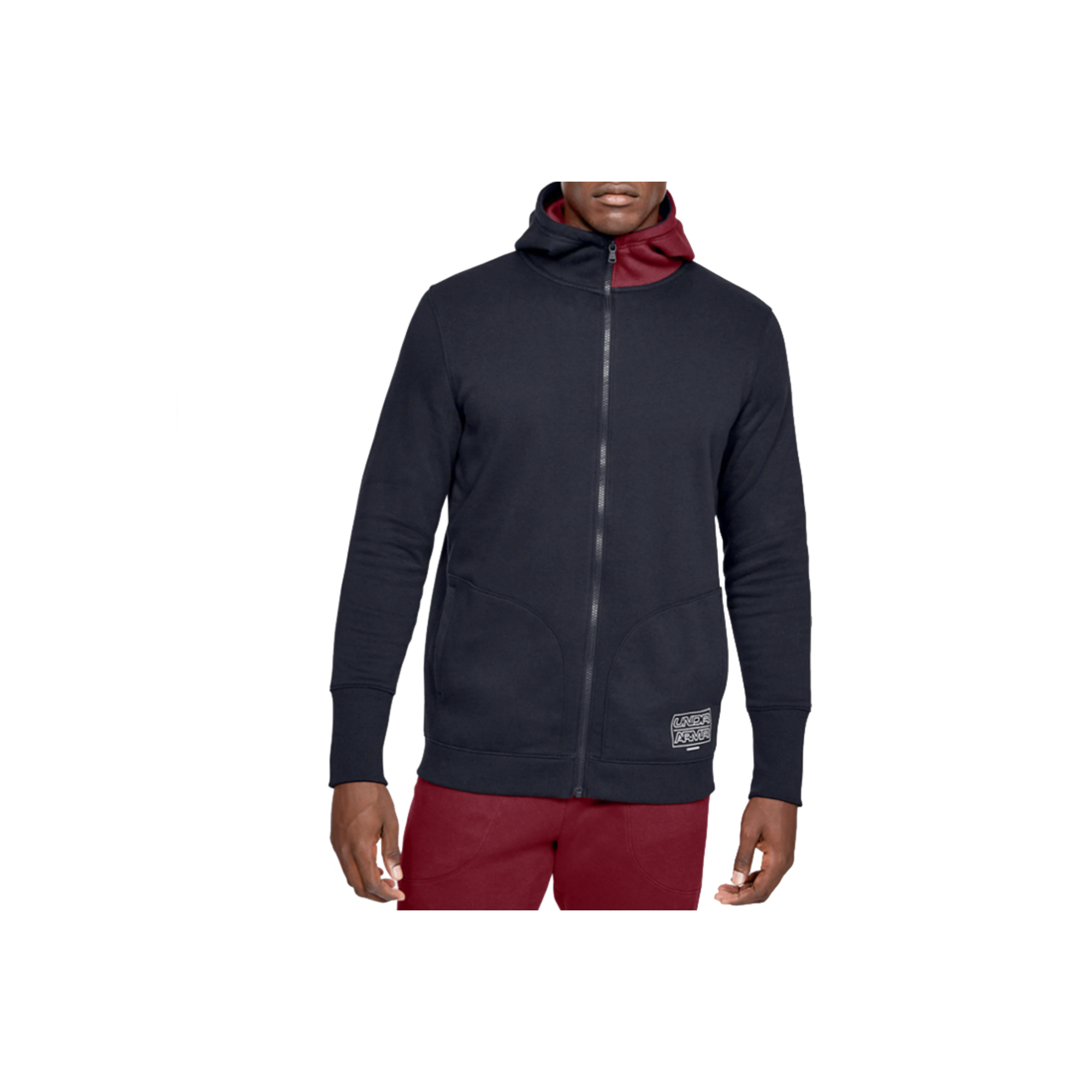 Under Armour Baseline Fleece Fz Hoodie 1343006-002