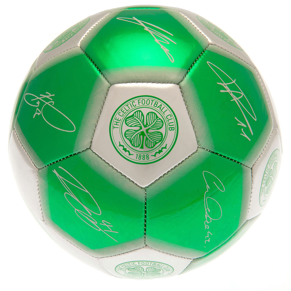Balón De Fútbol Diseño Firma Celtic Fc