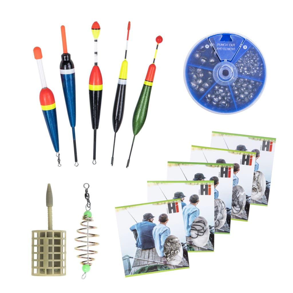 Kit De Equipo De Pesca Hi 30 Piezas Multicolor