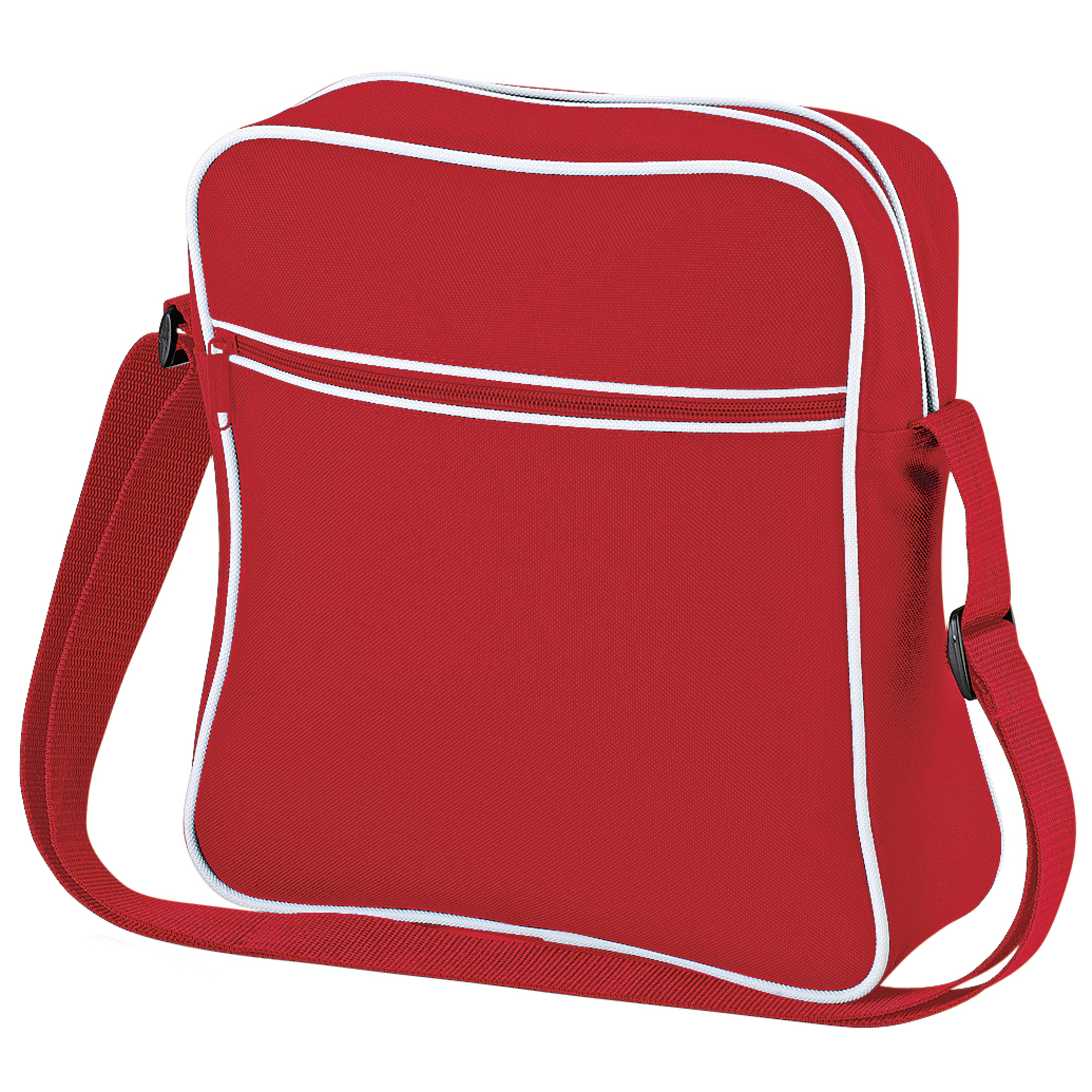 Bolso Bandolera Modelo Retro (7 Litros) Bagbase (Rojo)