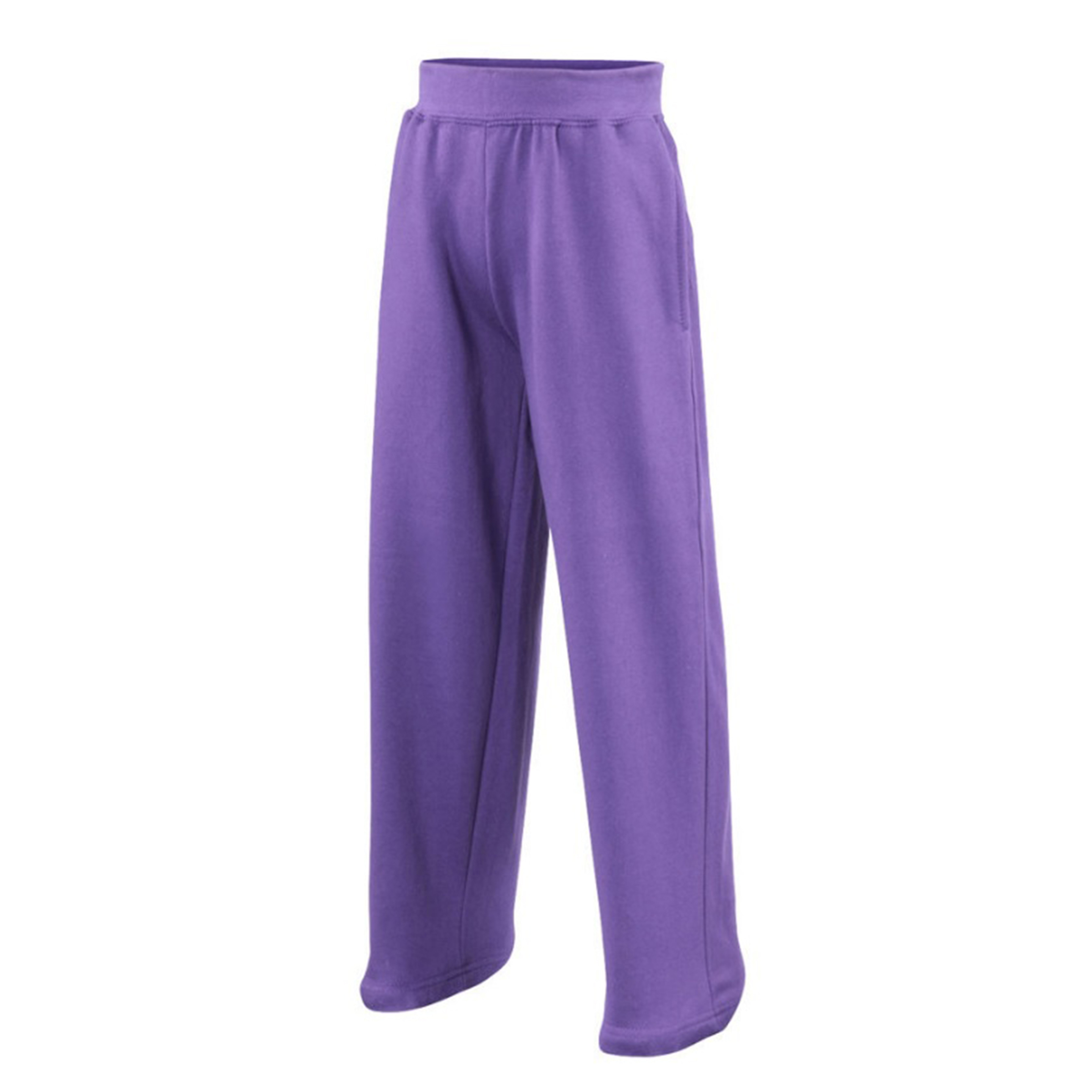 Pantalones De Deporte Unisex Para Niños (Paquete De 2) Awdis (Morado)