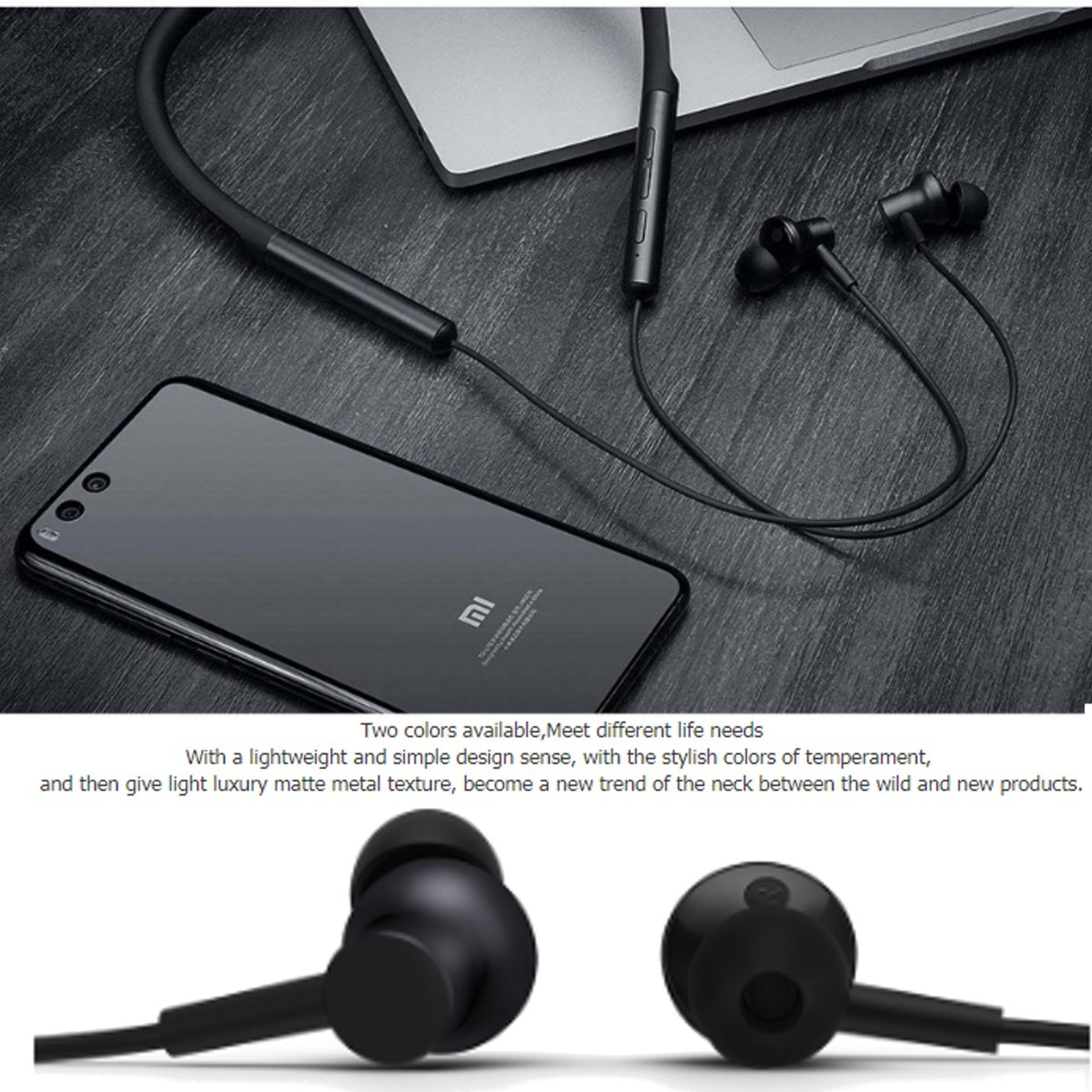 Auriculares Deportivos Xiaomi Bluetooth4.1 (Negro)