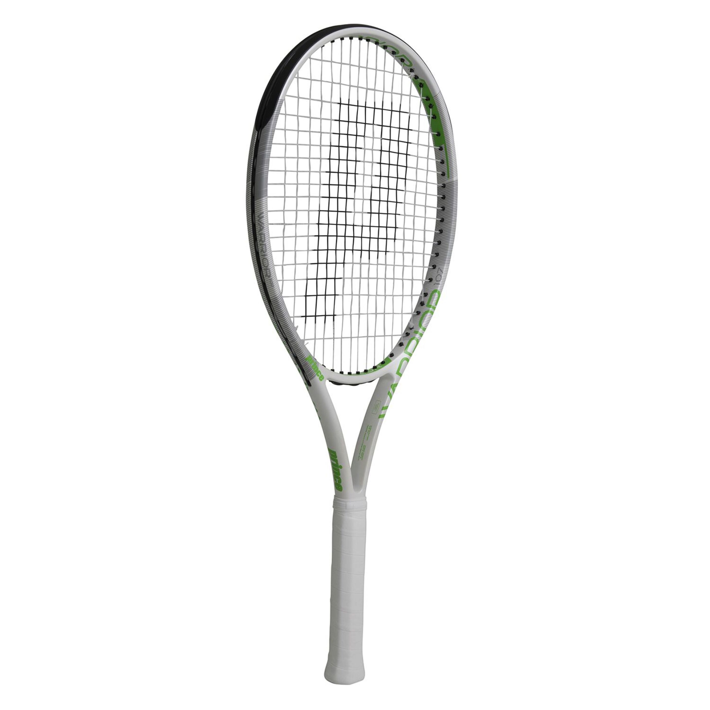 Raqueta De Tenis Prince Warrior 107 275 G (encordada Y Con Funda) - negro-gris - 