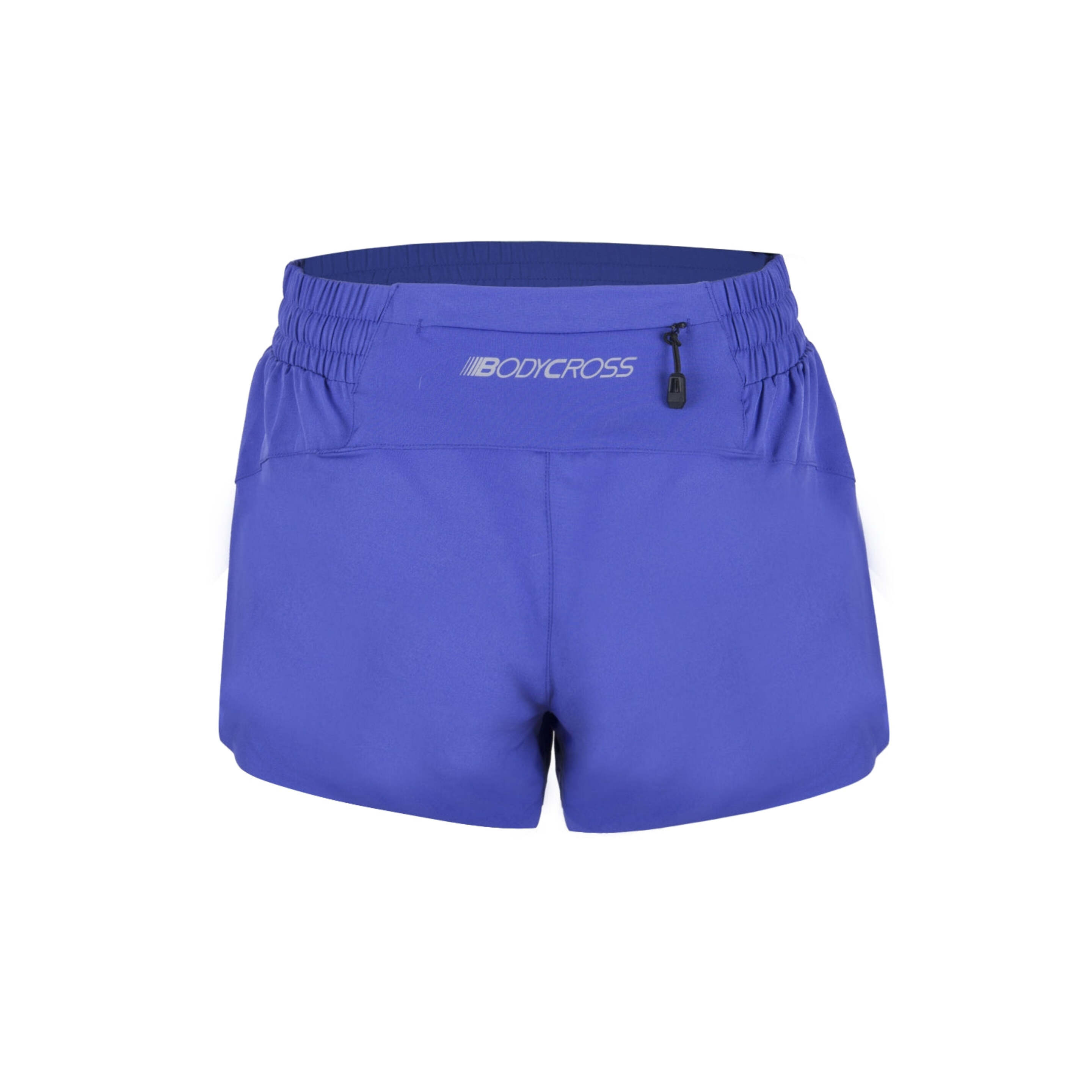 Pantalones Cortos De Carreras Bodycross Alix - Azul - Alix-blue/grey-xl  MKP