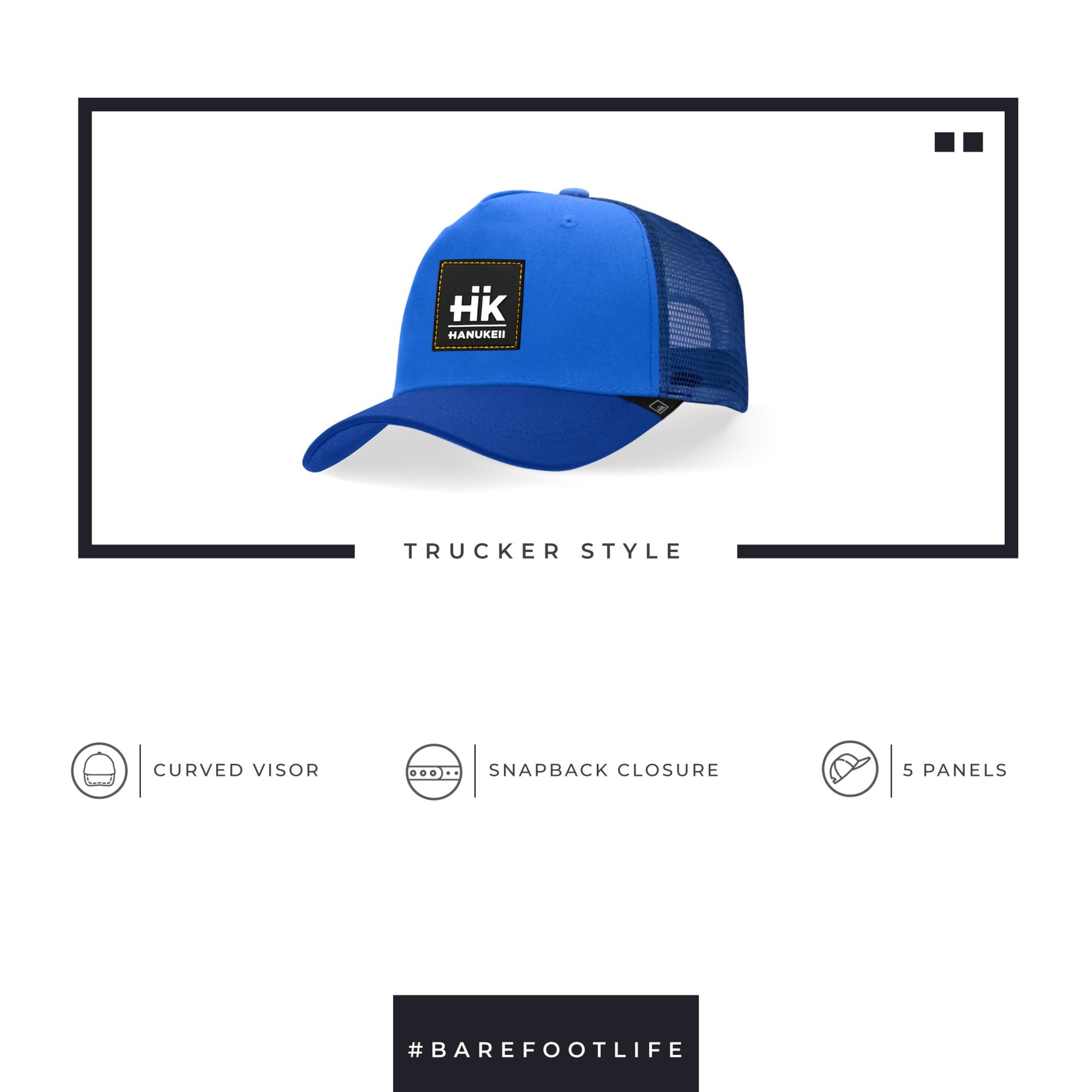 Gorra Trucker  Hanukeii Barefoot