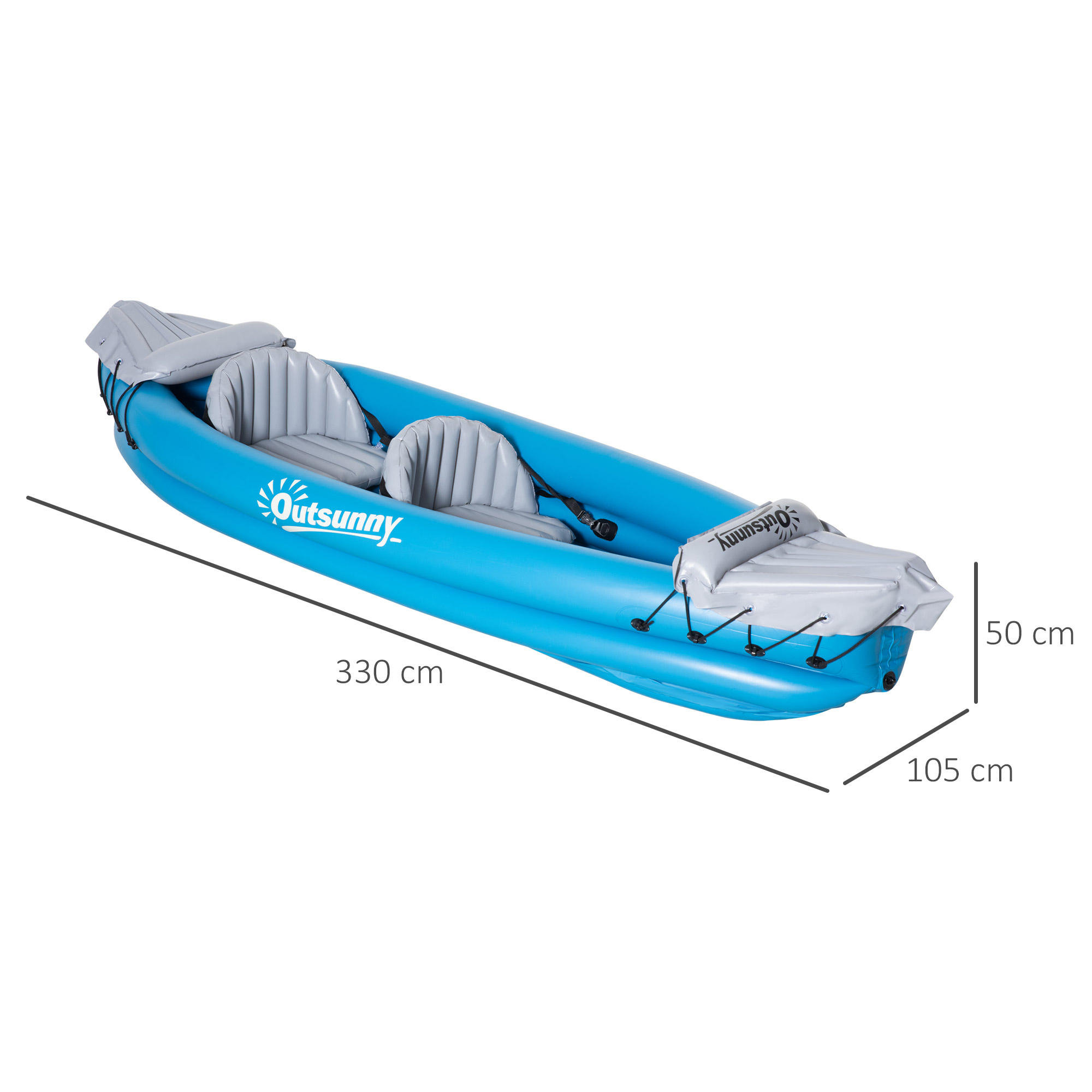 Kayak Hinchable Outsunny A31-006