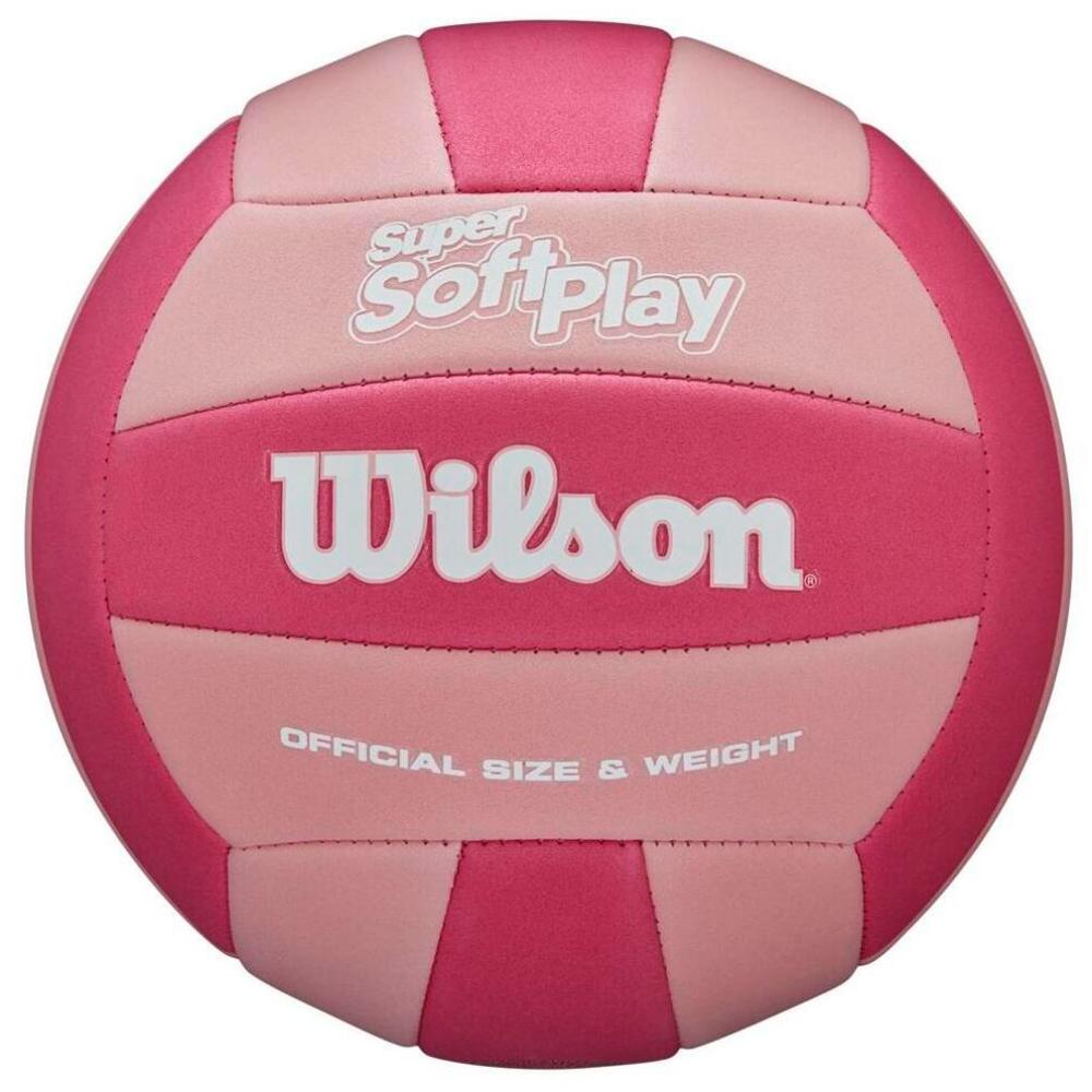 Balón Voleibol Wilson Super Soft Play - rosa - 