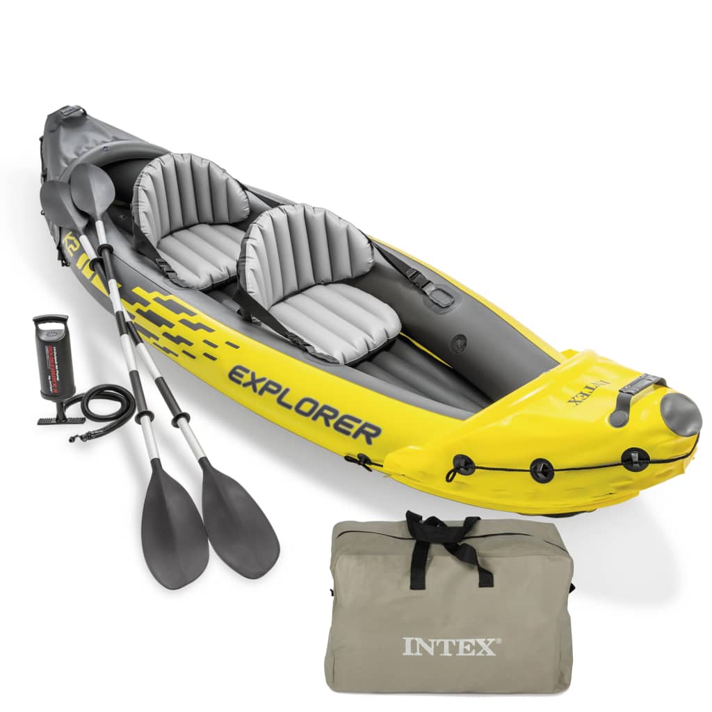 Kayak Insuflável Intex Explorer K2 - amarillo - 