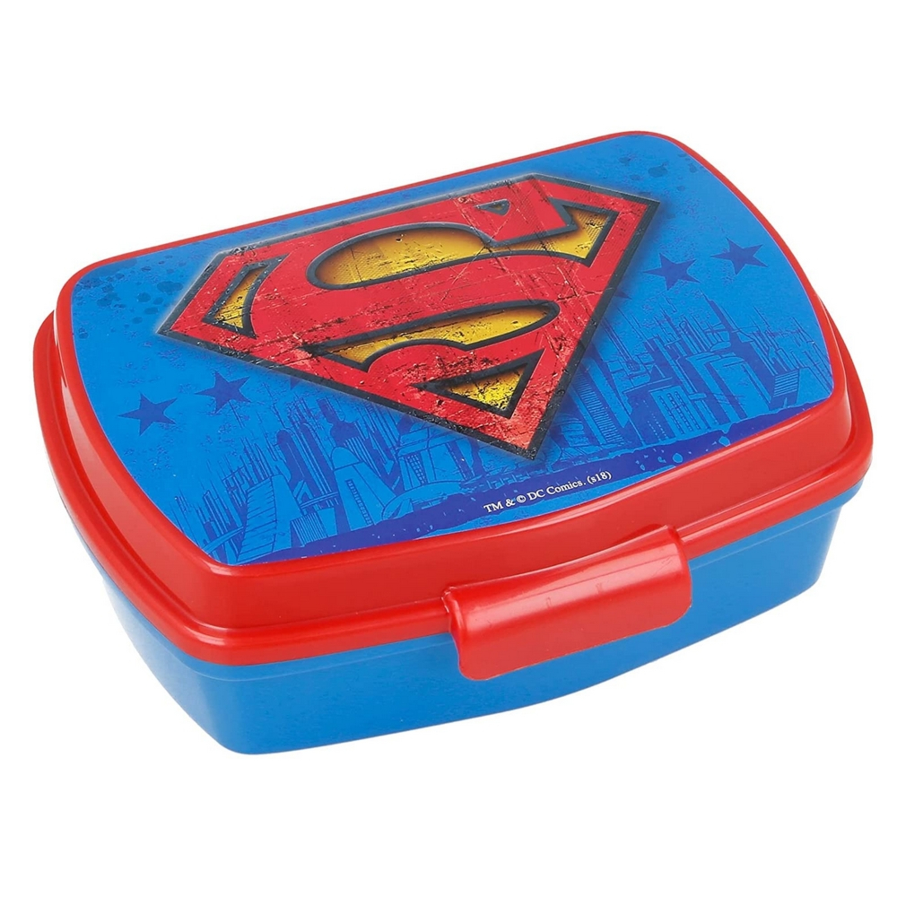 Sandwichera Superman 64253 - azul - 