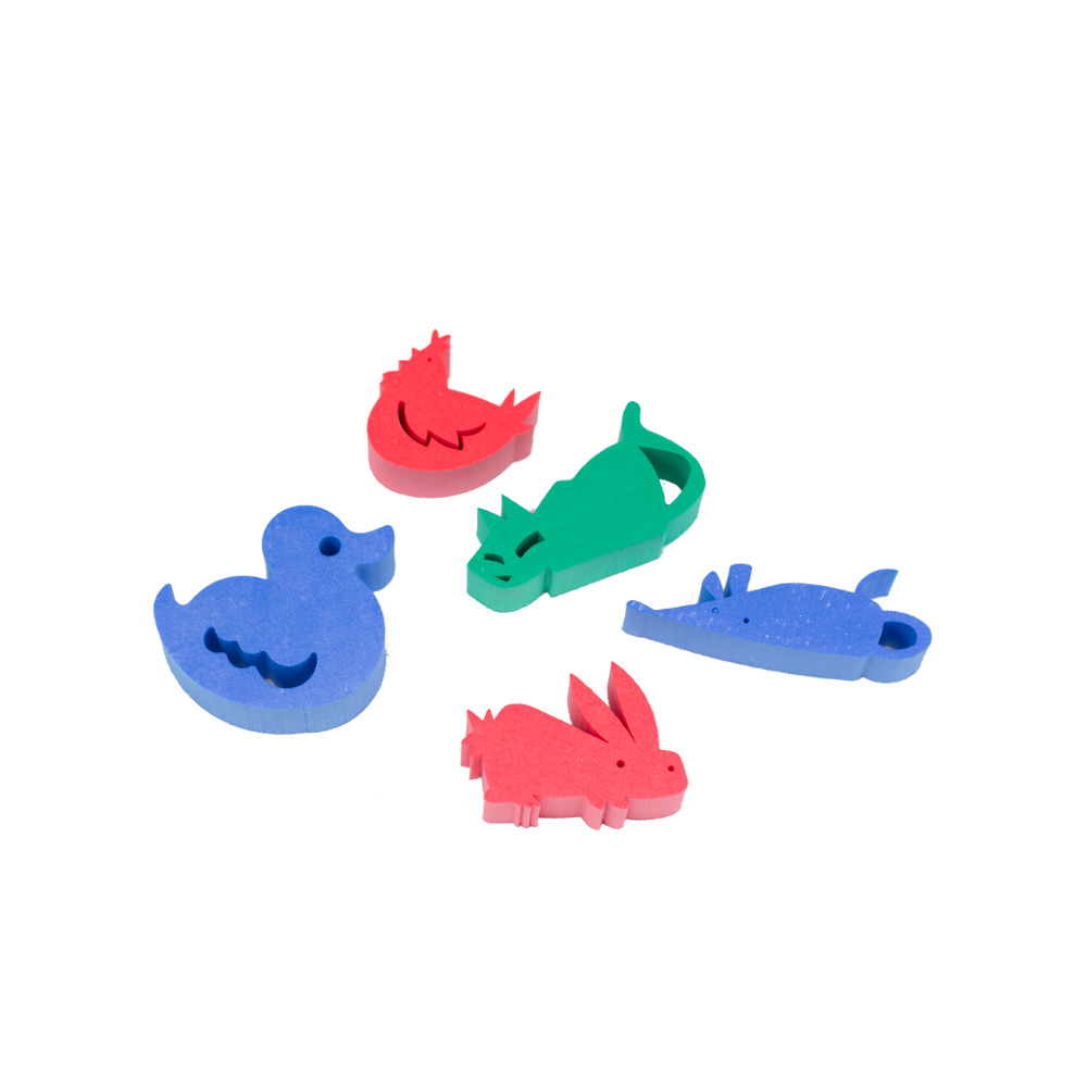 Figuras De Granja De Foam Leisis - multicolor - 