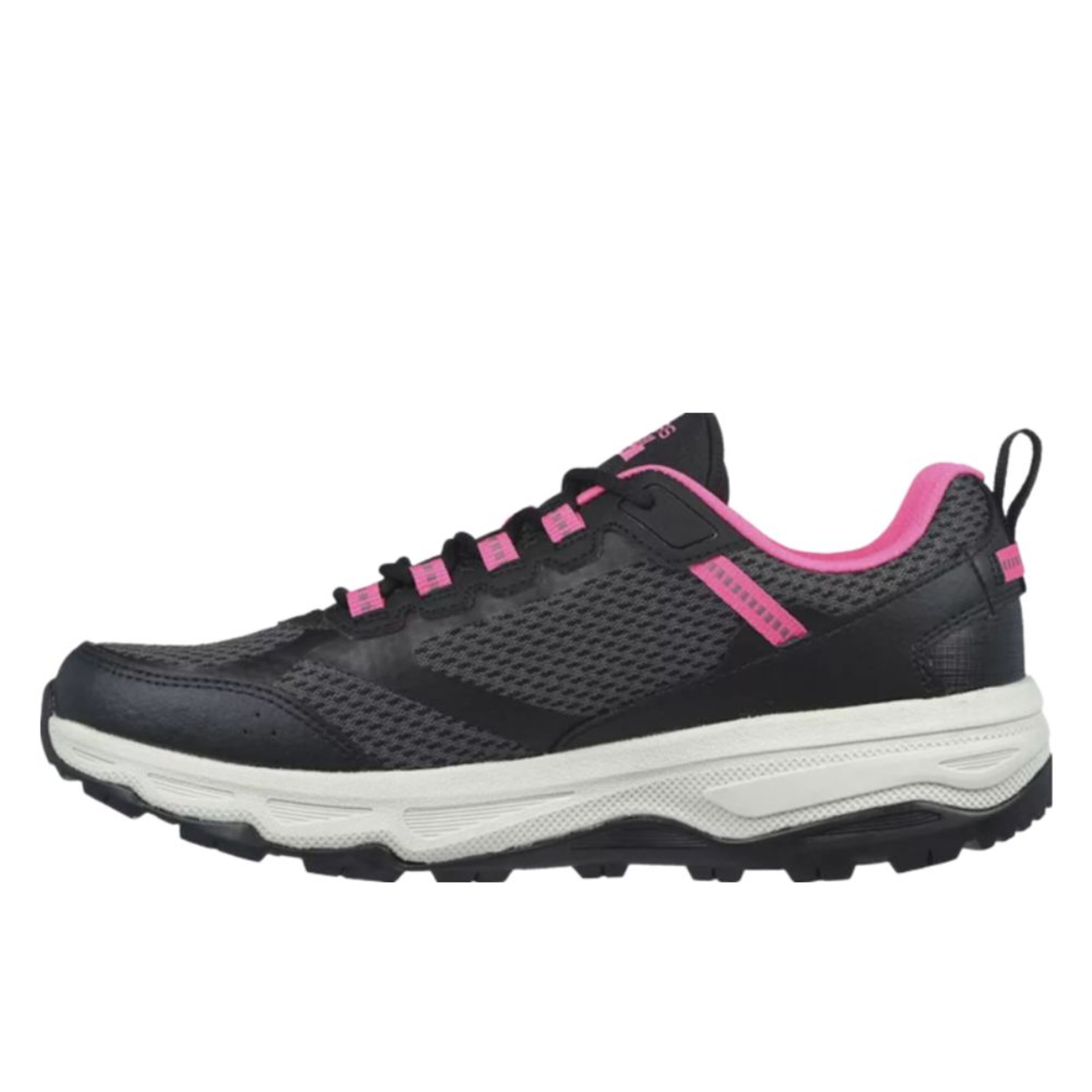 Calçado De Caminhada Mulher Go Run Trail Altitude. Preto/rosa