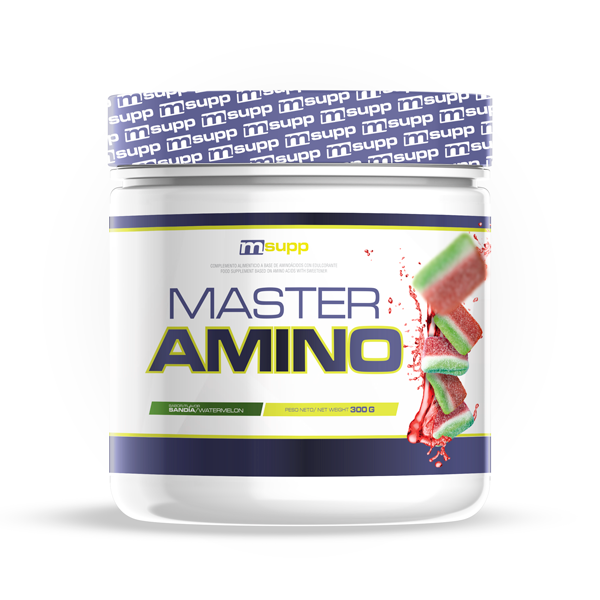 Master Amino - 300g De Mm Supplements Sabor Sandias De Gominola