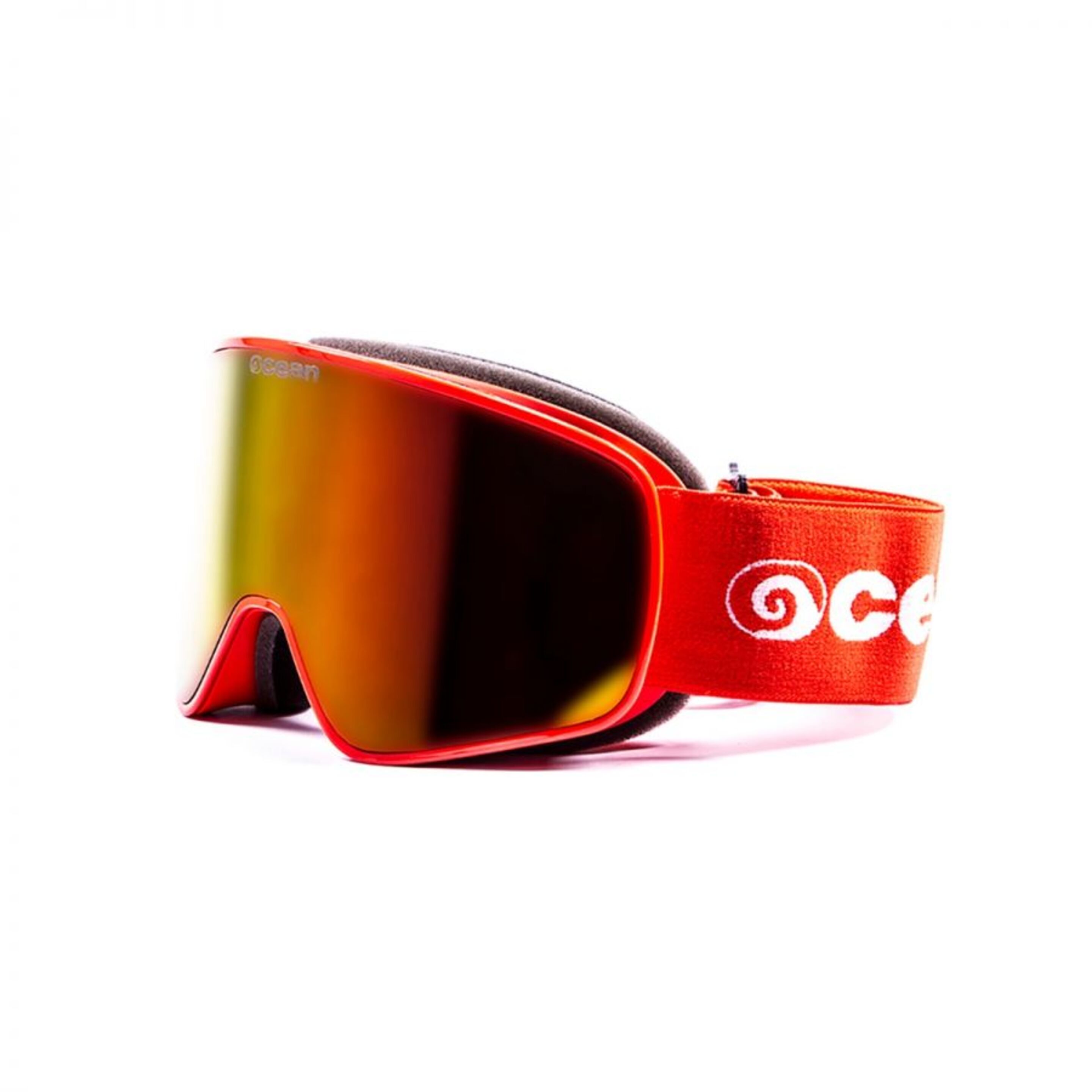 Mascara De Ski Ocean Sunglasses Aspen - rojo - 