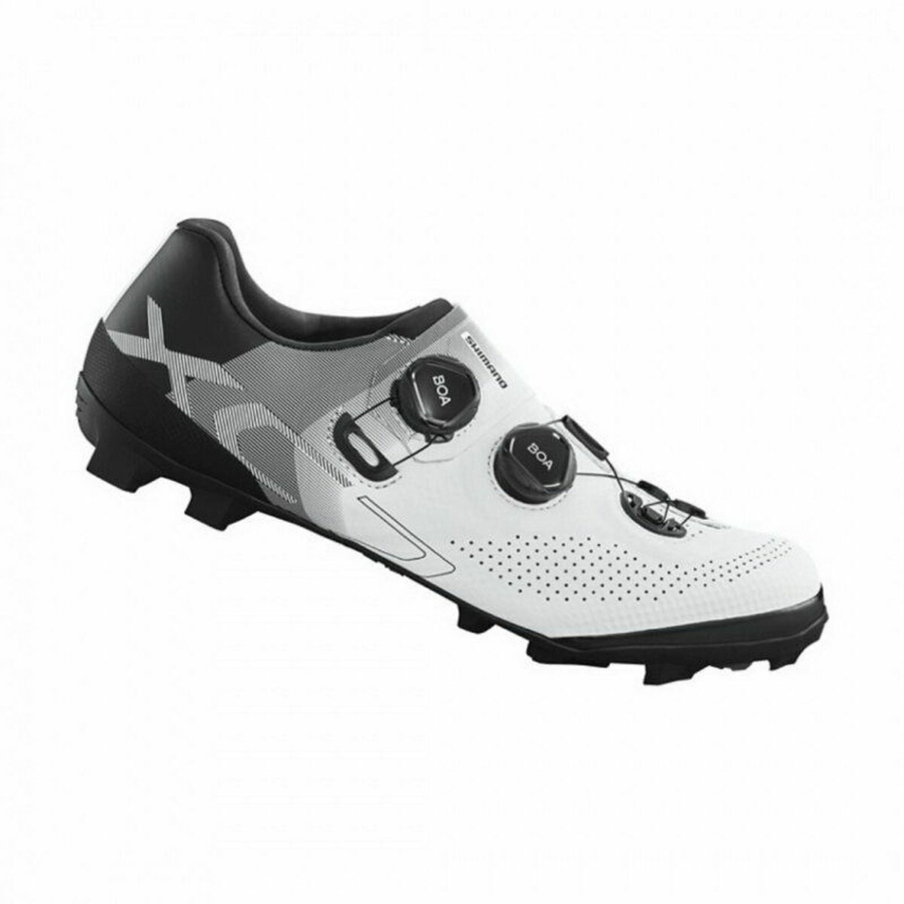 Zapatillas De Ciclismo Shimano Xc702 - blanco - 