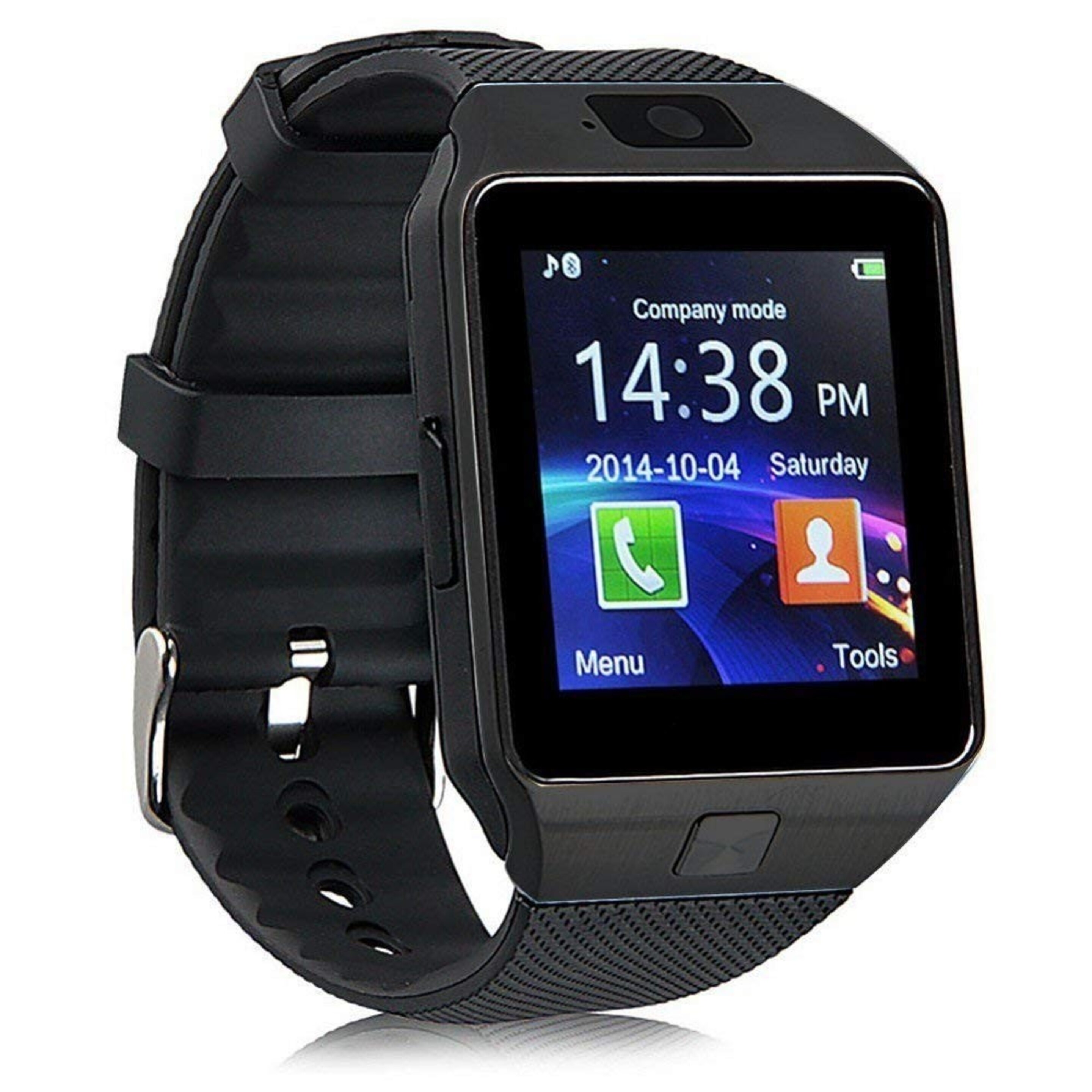 Lks Smartwatch Dz09 Multi-función Bluetooth,cámara Frontal ,slot Para Tarjeta Sim Y Microsd Negro