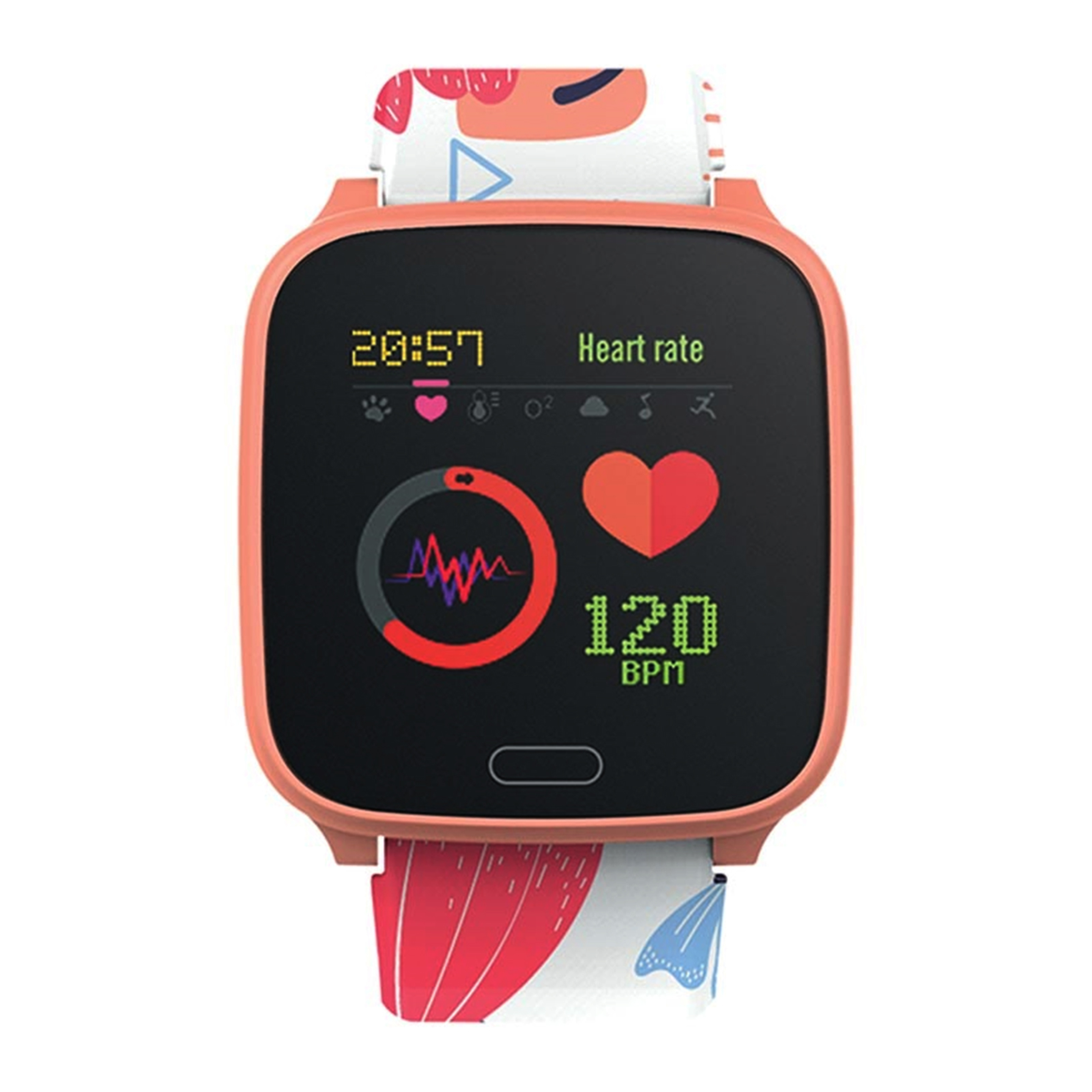 Reloj Inteligente Niño, Impermeable Ip68 De Silicona, Forever Igo - Oro Rosa