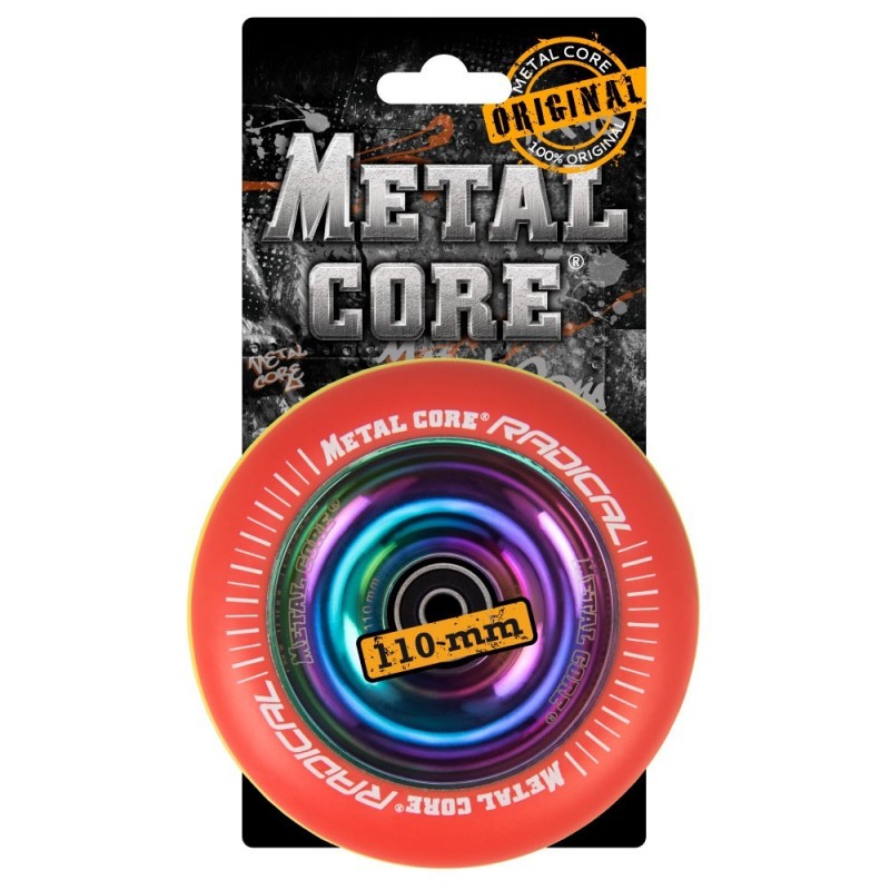 Ruedas Metal Core Radical Nucleo Rainbow Ref. Rgyr110rw - Pieza De Recambio Patinete  MKP