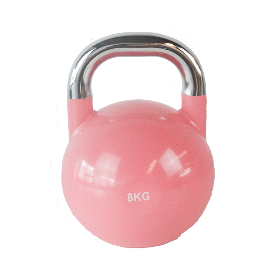 Kettlebell De Competição 8kg - rosa - 