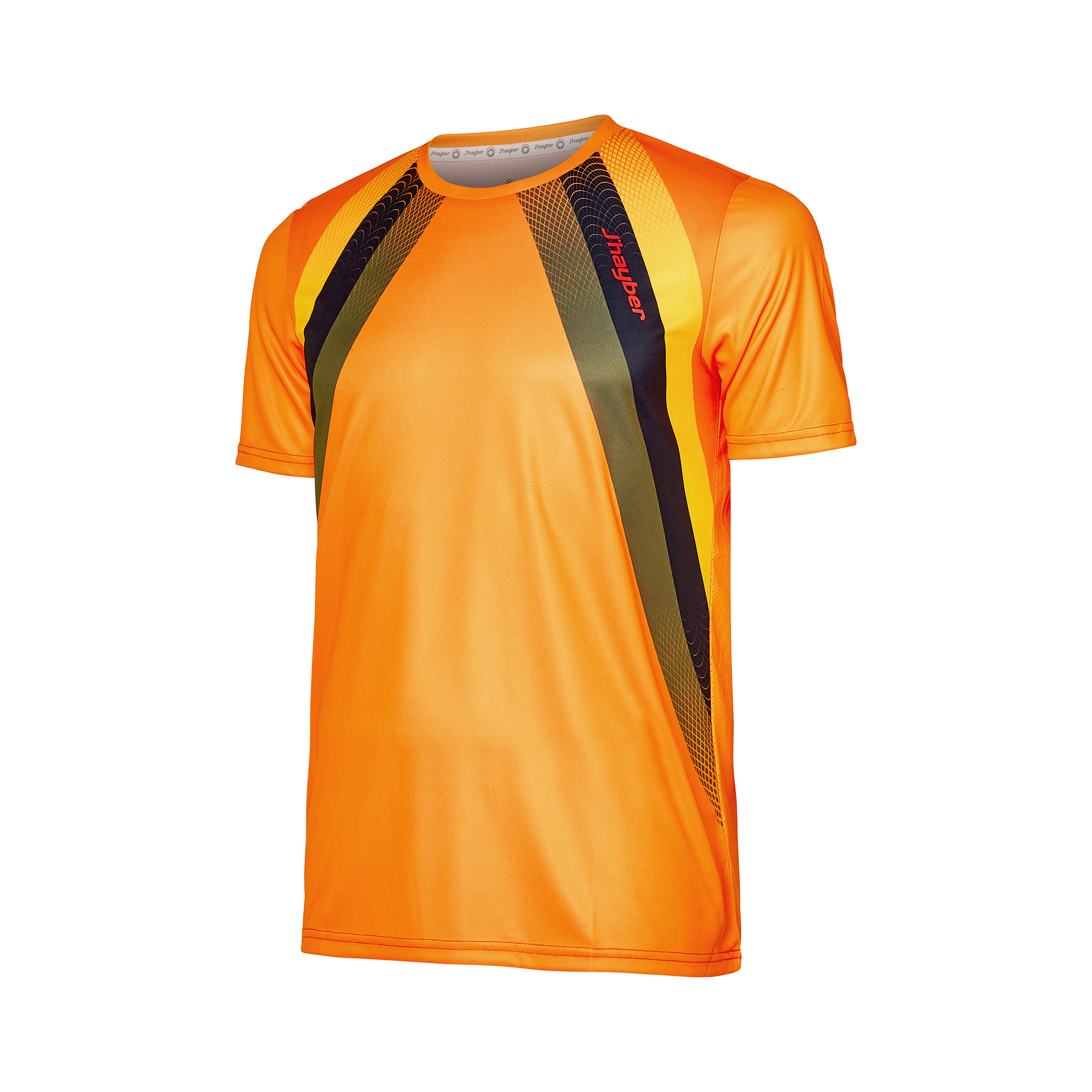 Camiseta Esportiva Masculina Strap Laranja - naranja - 
