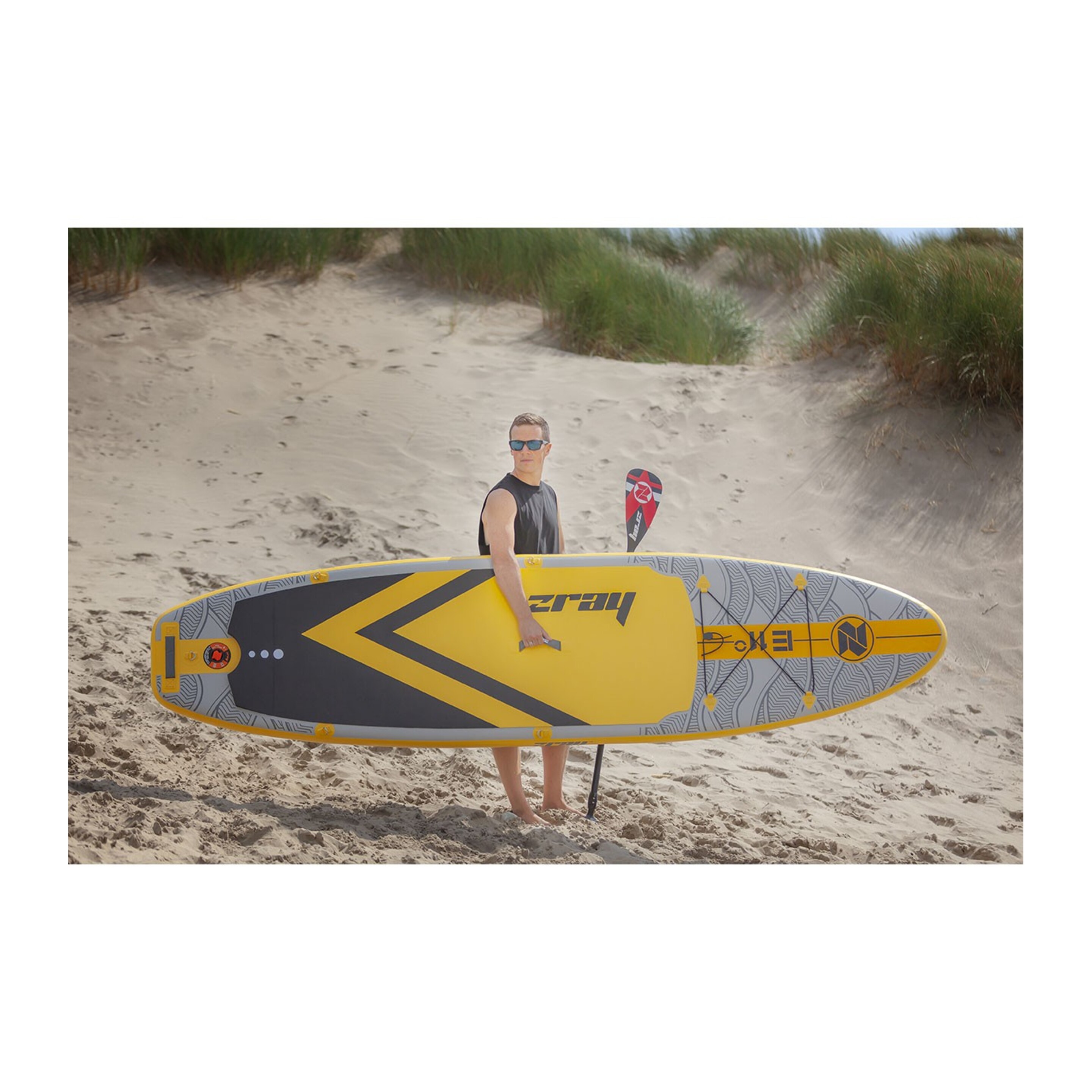 Tabla Paddle Surf Hinchable Zray E11 2022 - Amarillo - Sup Zray E11 Evasion Paddle Surf  MKP