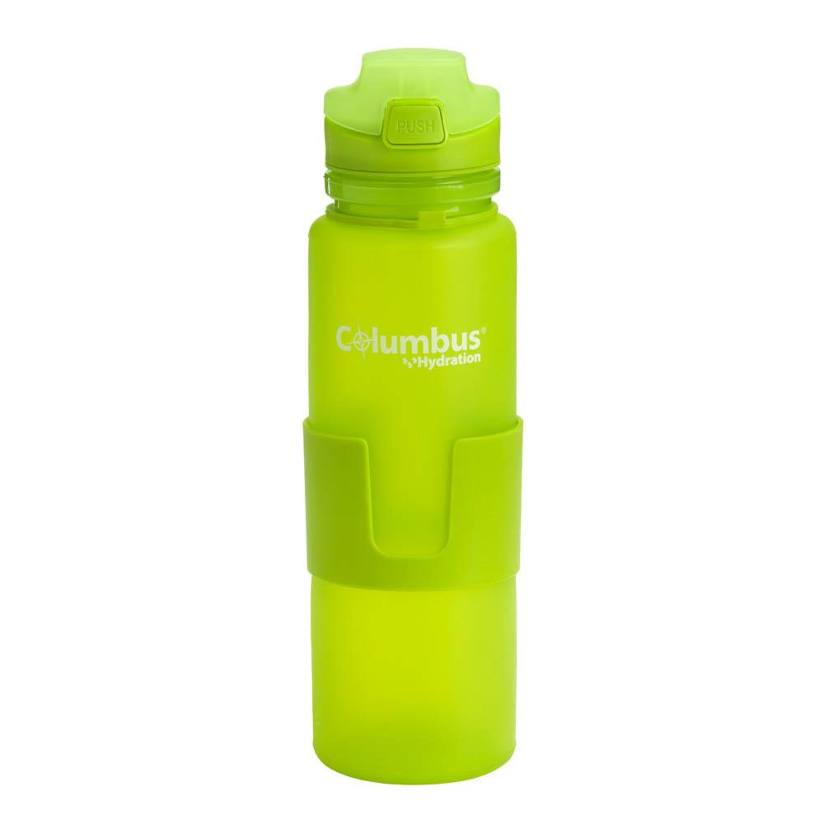 Botella De Silicona Columbus  Aqua 650 Green