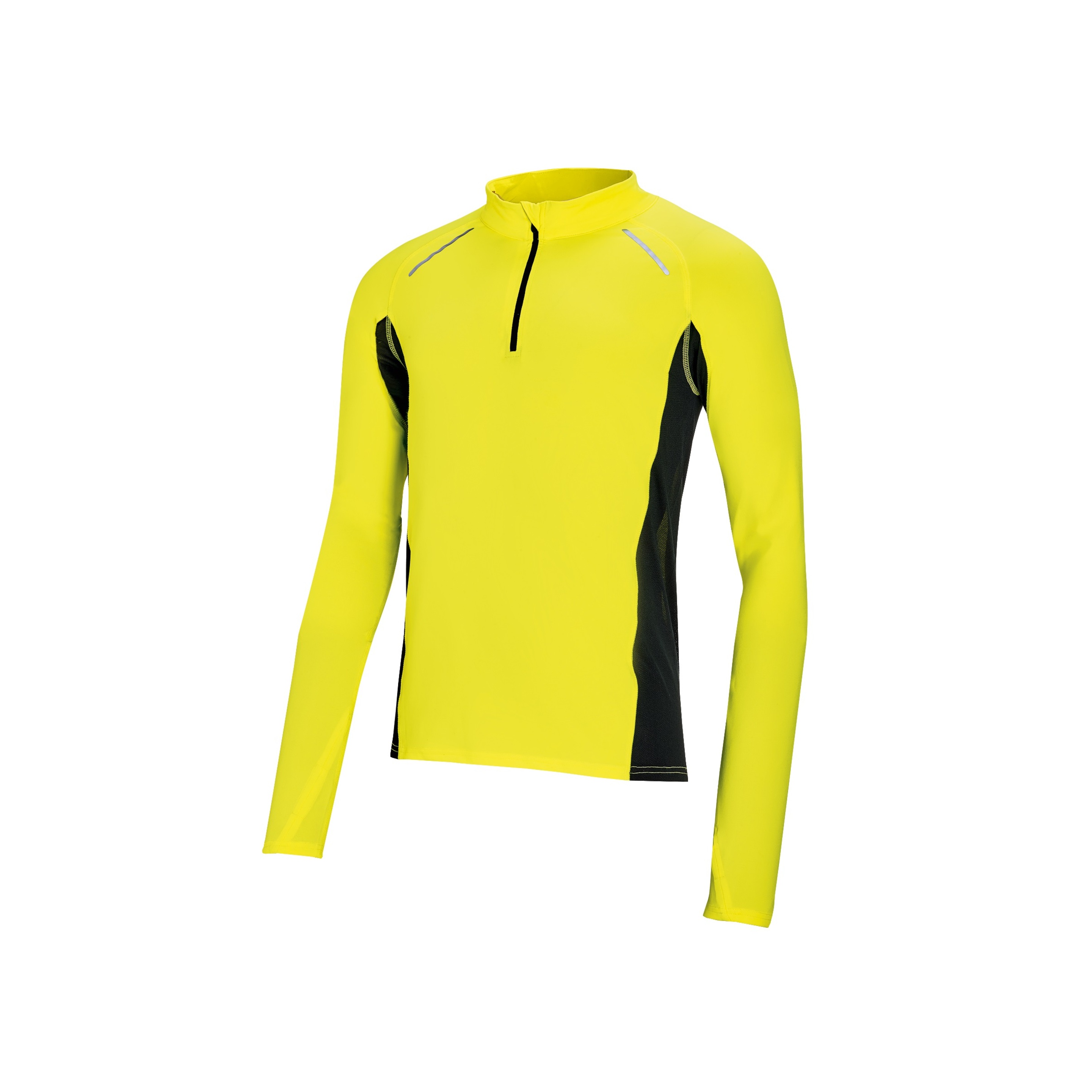 Camiseta Deportiva Sols - Amarillo Fluor - Running Hombre  MKP