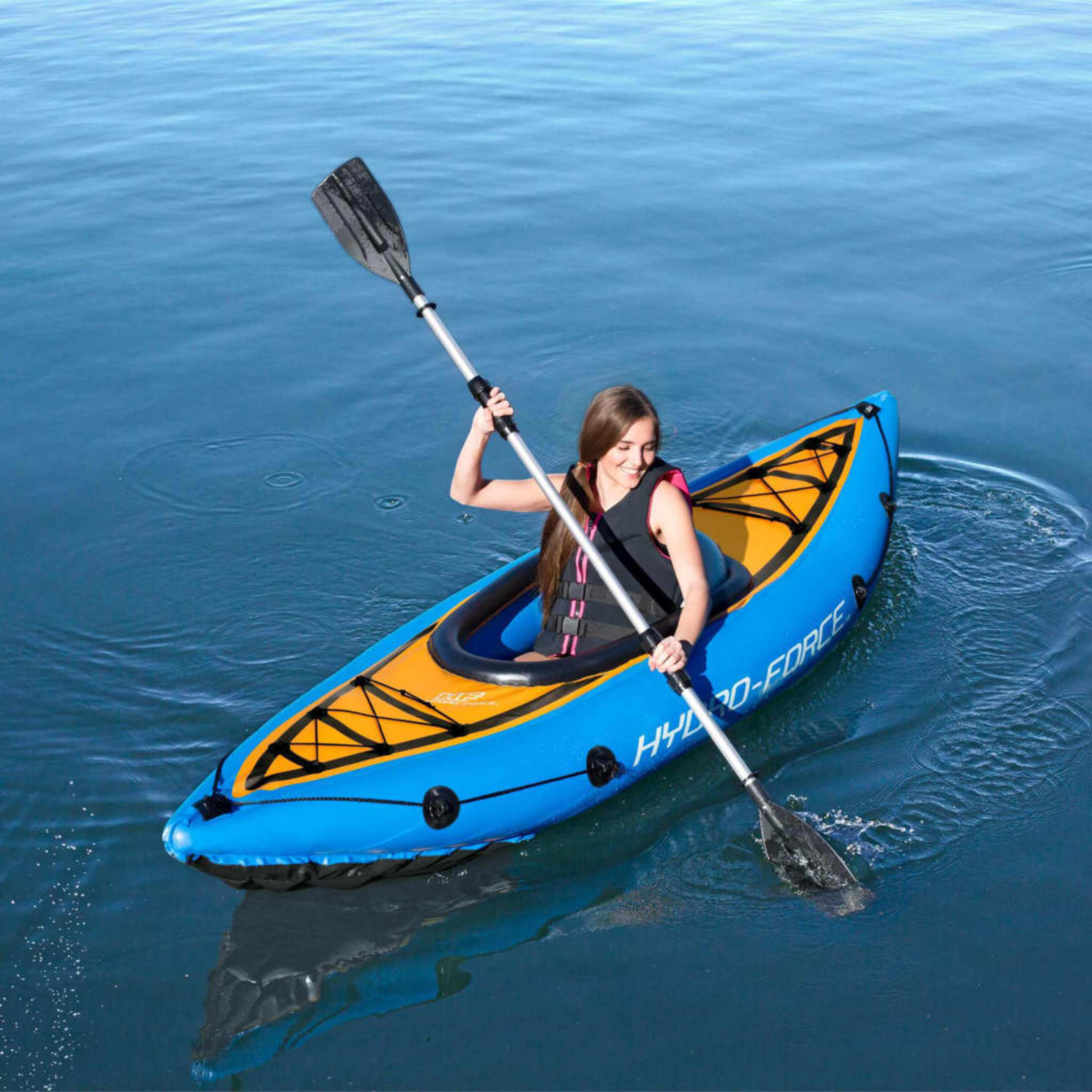 Kayak Insuflável Para 1 Pessoa Hydro-force Bestway