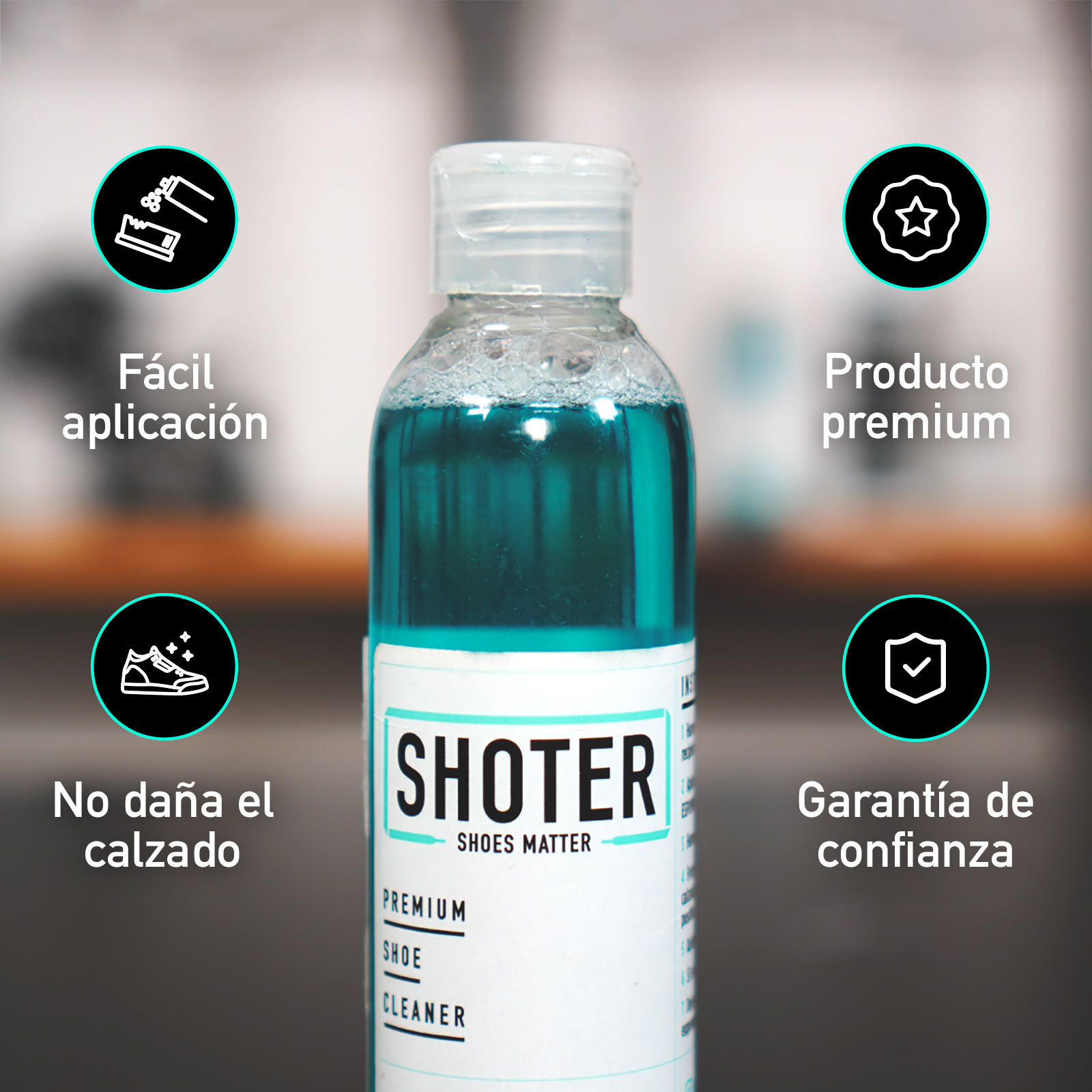 Kit Limpieza De Zapatillas  Shoter Fundamental Kit
