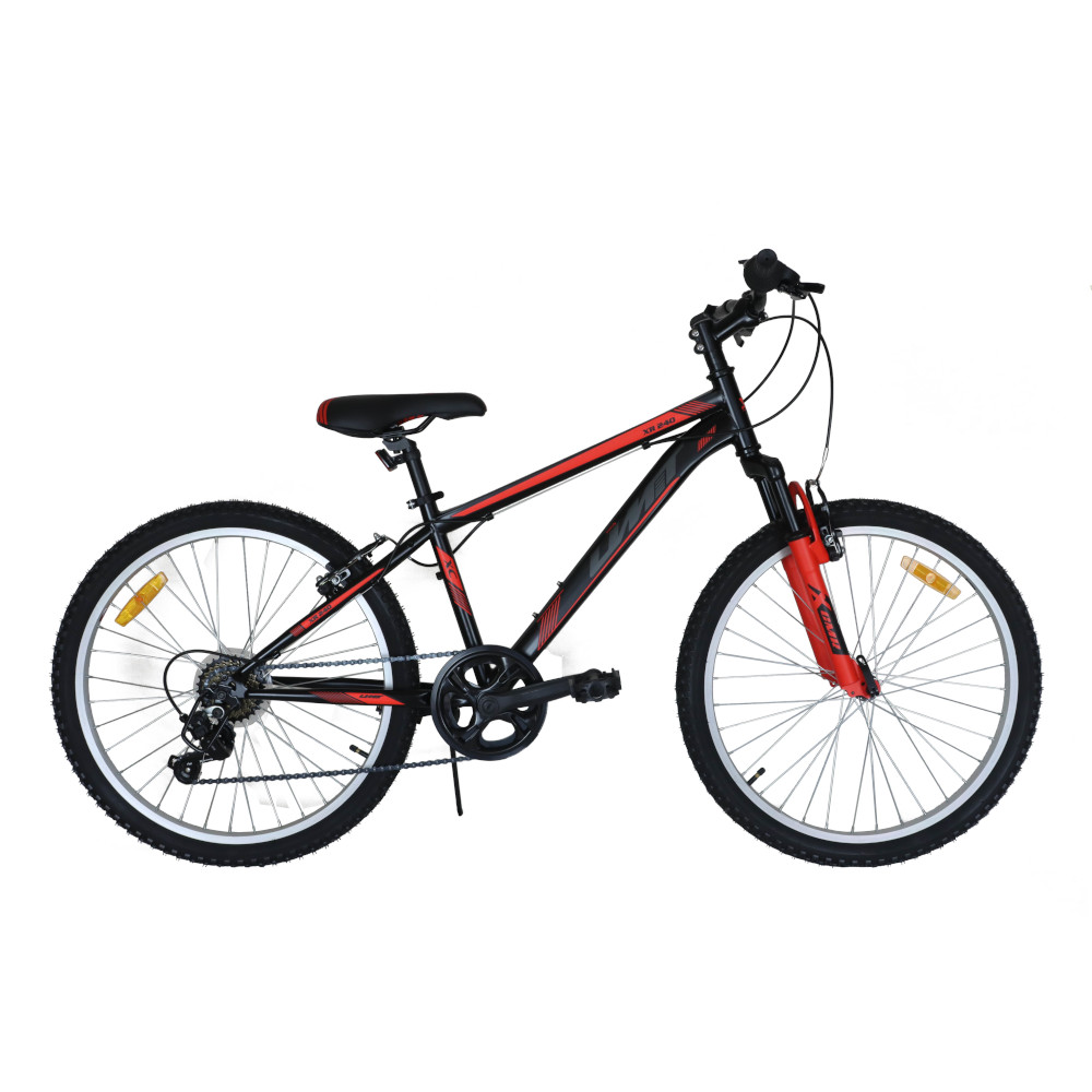 Bicicleta Montaña Umit 24" Xr-240 - negro-rojo - 