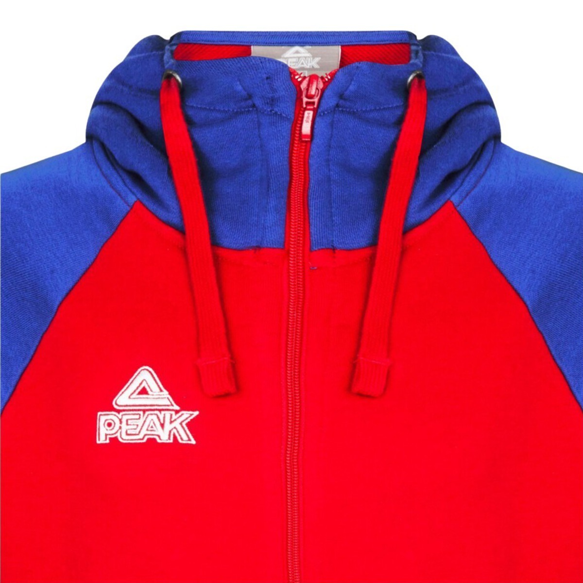 Casaco De Fato De Treino Peak Zip Bi-color Élite - Azul/Vermelho - Casaco de Fato de Treino para Crianças | Sport Zone MKP