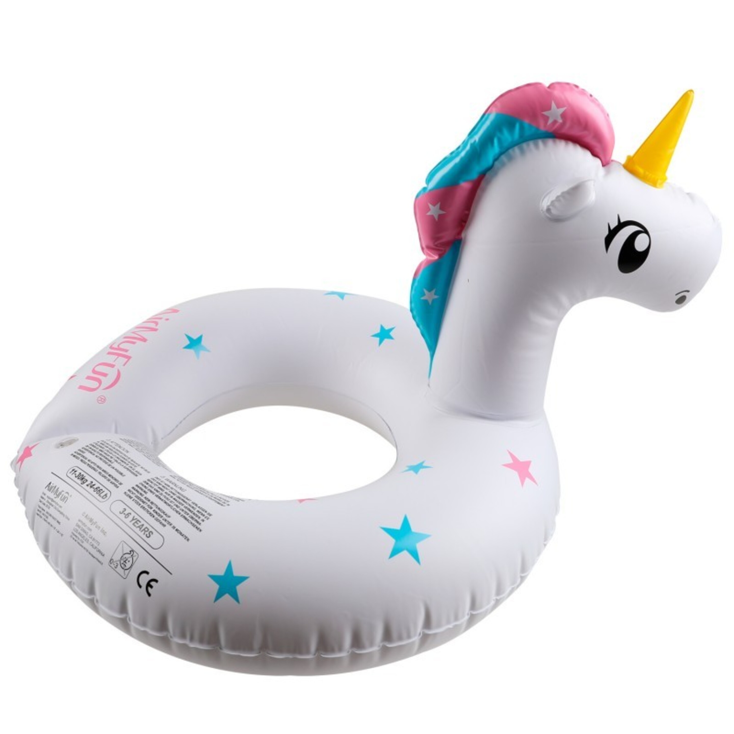 Flotador Niños A Partir De 3 Años - Para Piscina Y Playa - Unicornio Mágico ø49cm