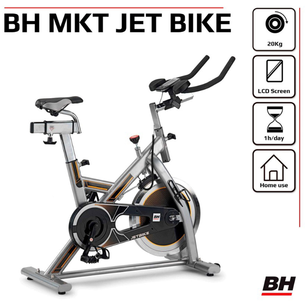 Bicicleta Indoor Bh Fitness Mkt Jet H9158rf