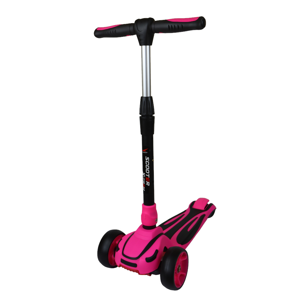 Scooter De Três Rodas Umit X-trem Rosa - rosa - 