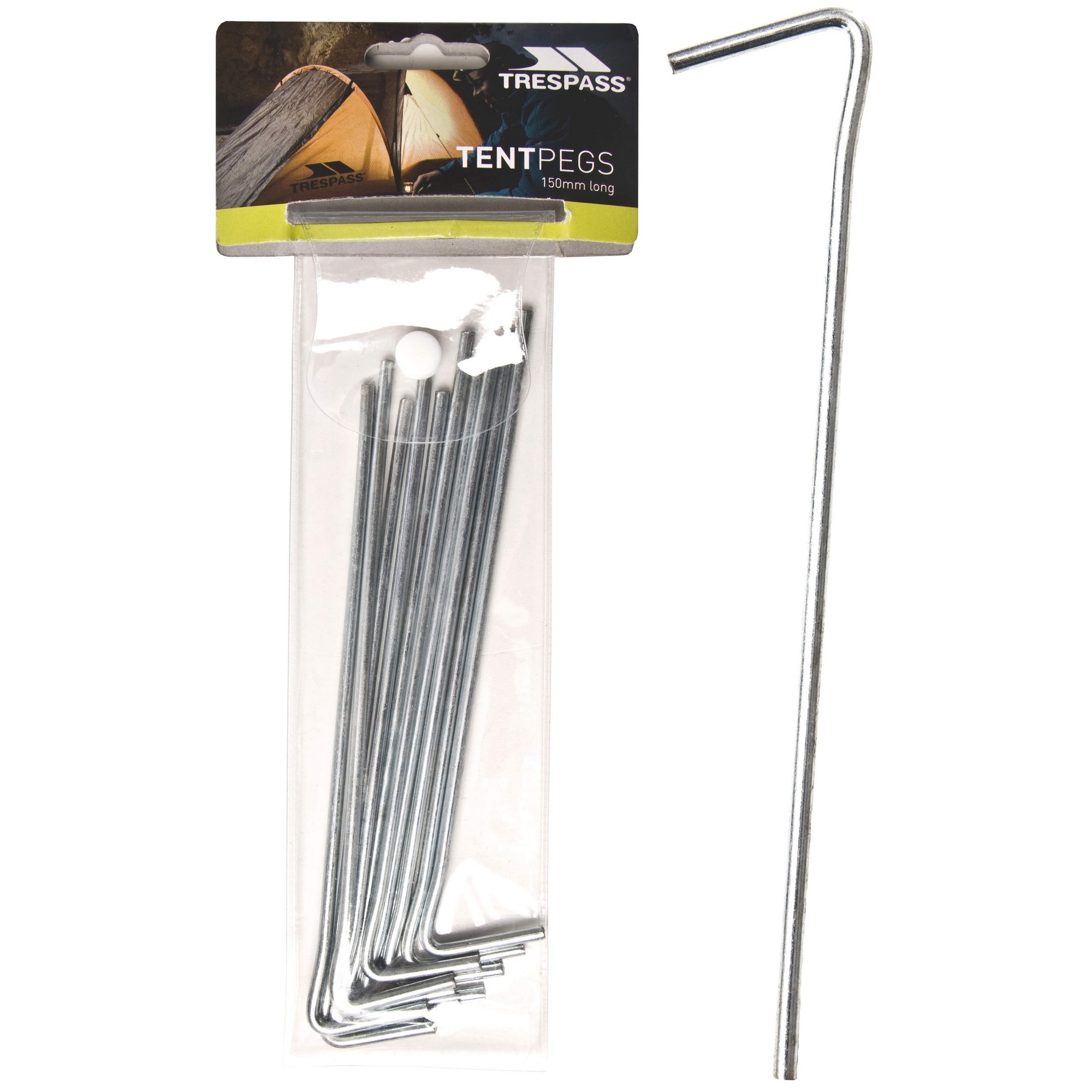 Axion Steel Tent Peg (pacote De 10) Trespass