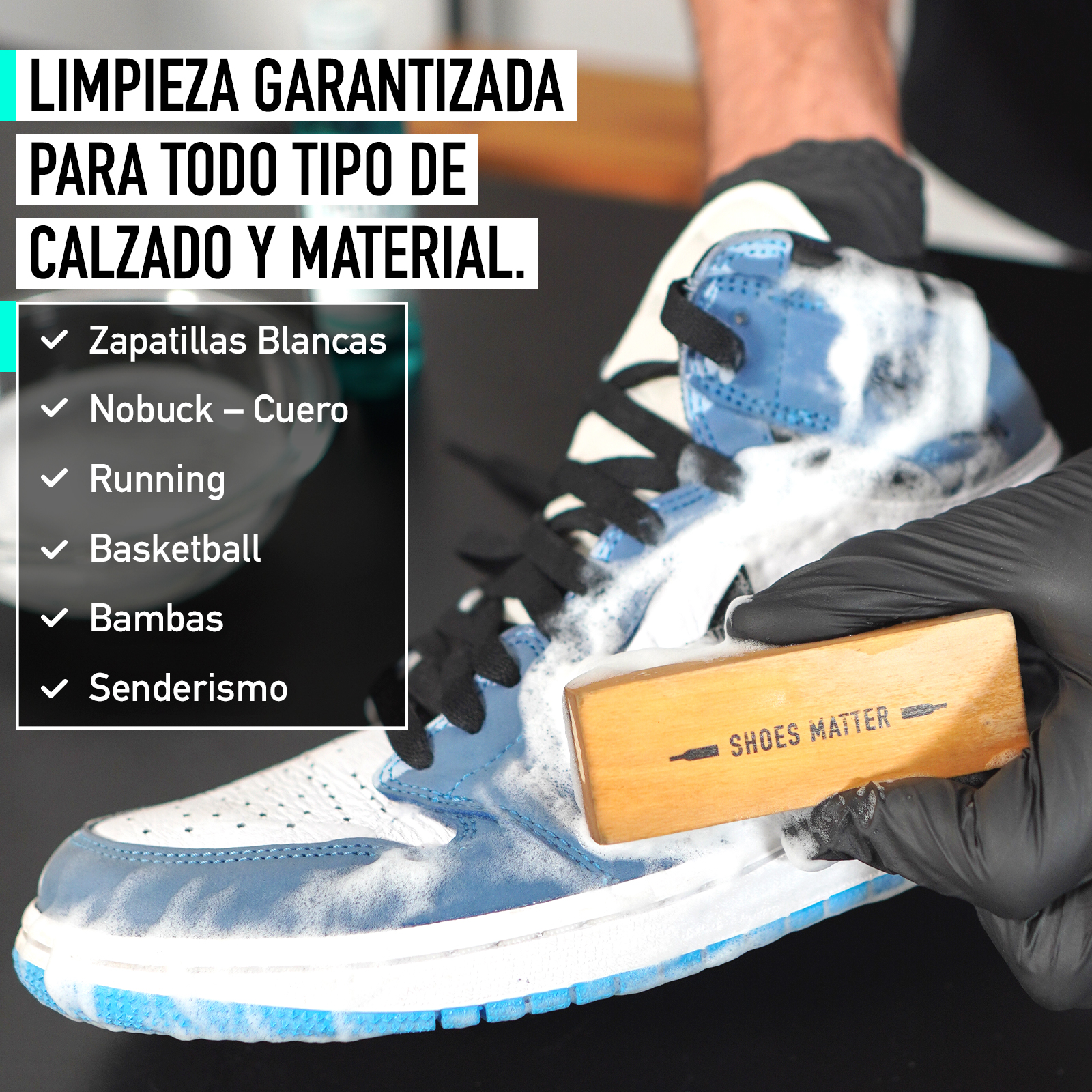 Kit Limpieza De Zapatillas  Shoter Fundamental Kit - Mantené tu calzado como nuevo.  MKP