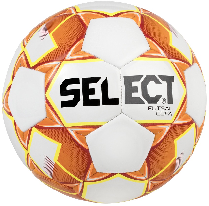 Balón Fútbol Sala Select - blanco-naranja - 