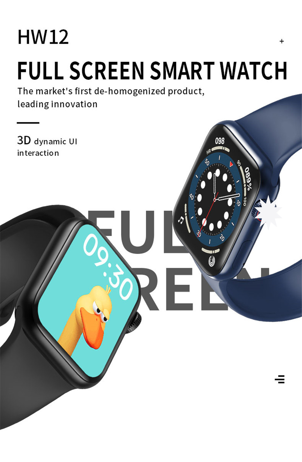 Smartwatch Smartek Bluetooth Hw12p