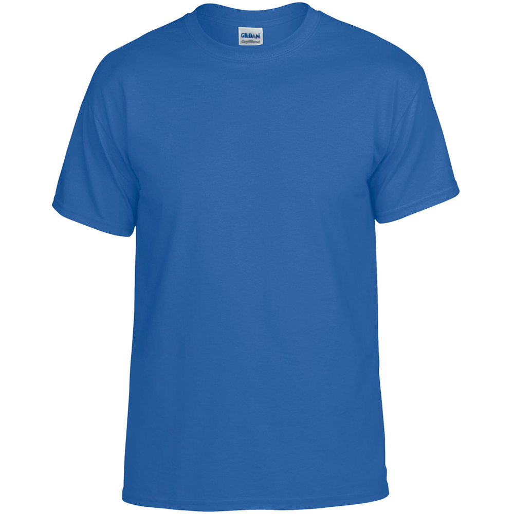 Camiseta De Manga Corta Gildan - azul - 